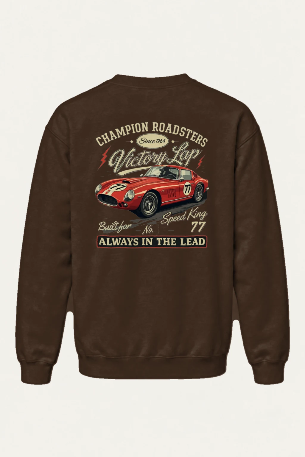 "Built For Speed" Heavy Blend Unisex Crewneck Sweatshirt | Gildan 18000