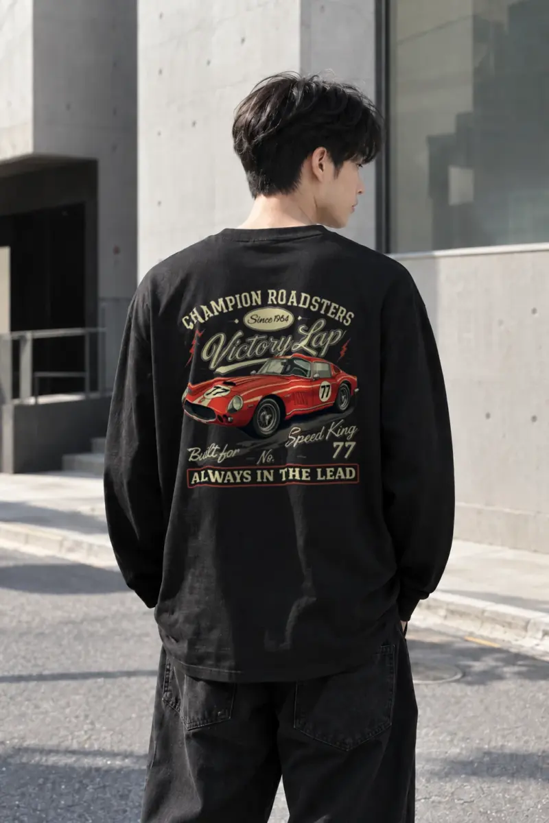 “Built For Speed” Unisex Longsleeve T-shirt | Gildan 2400