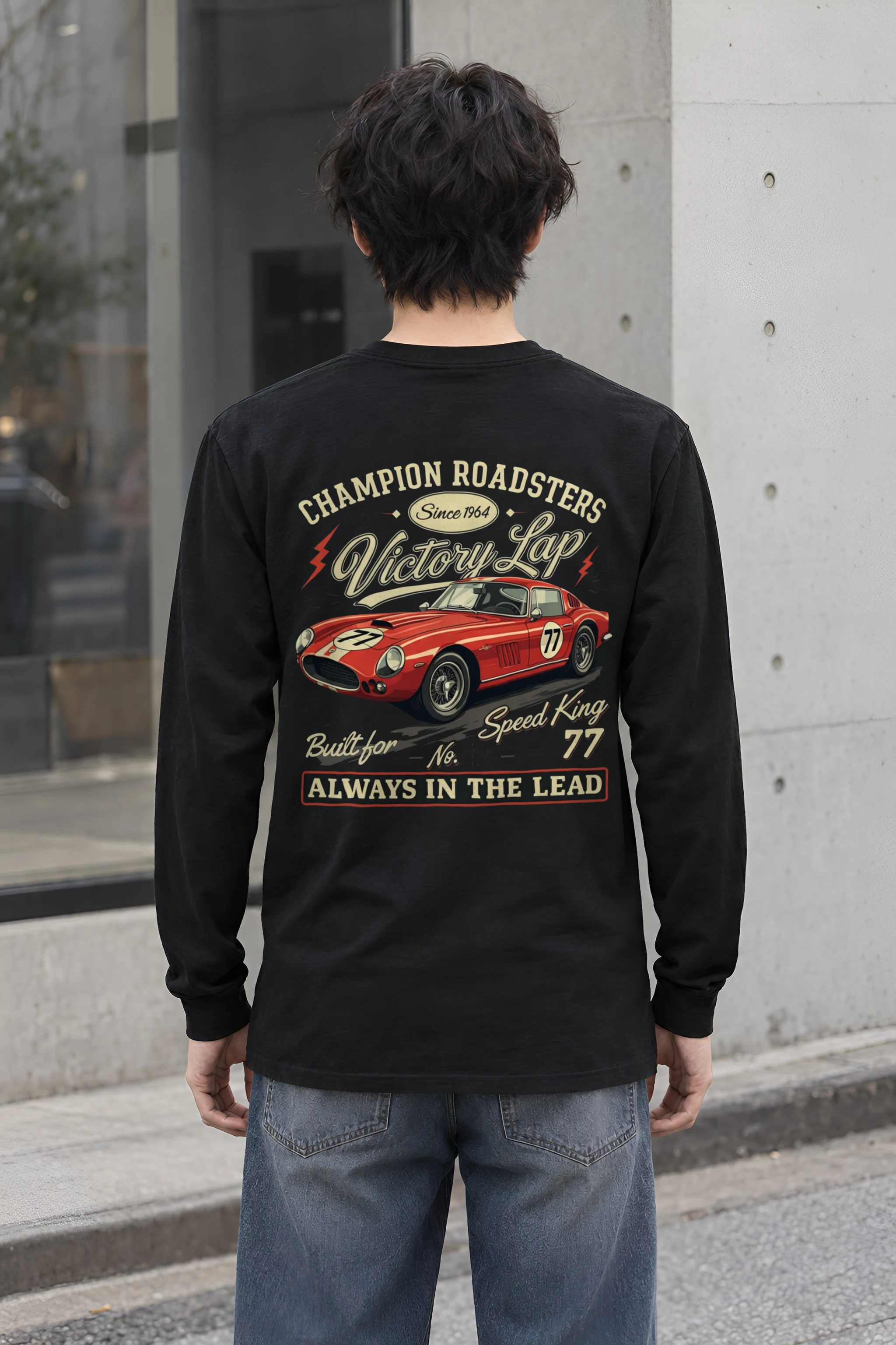 "Built For Speed" Unisex Longsleeve T-shirt