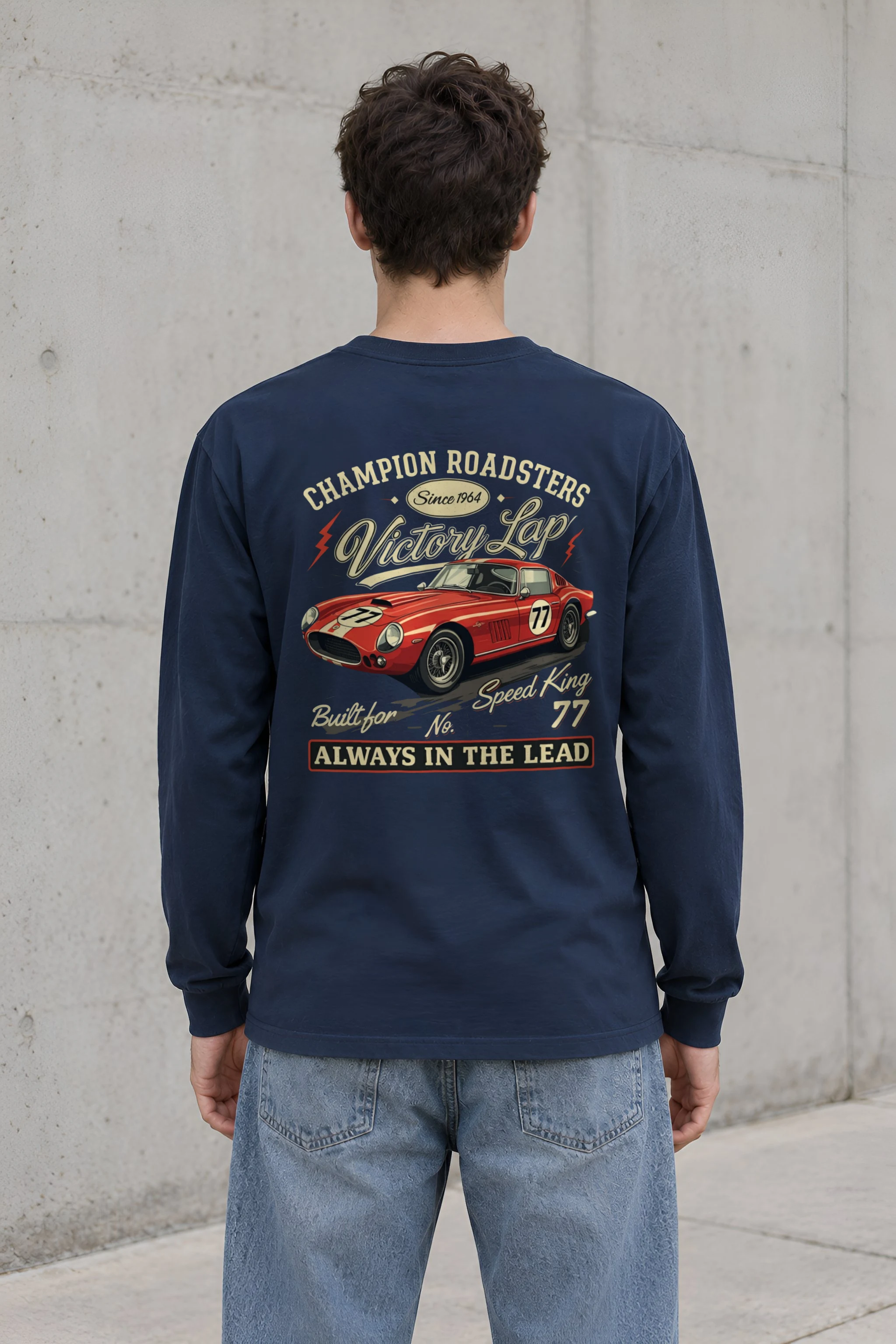 "Built For Speed" Unisex Longsleeve T-shirt