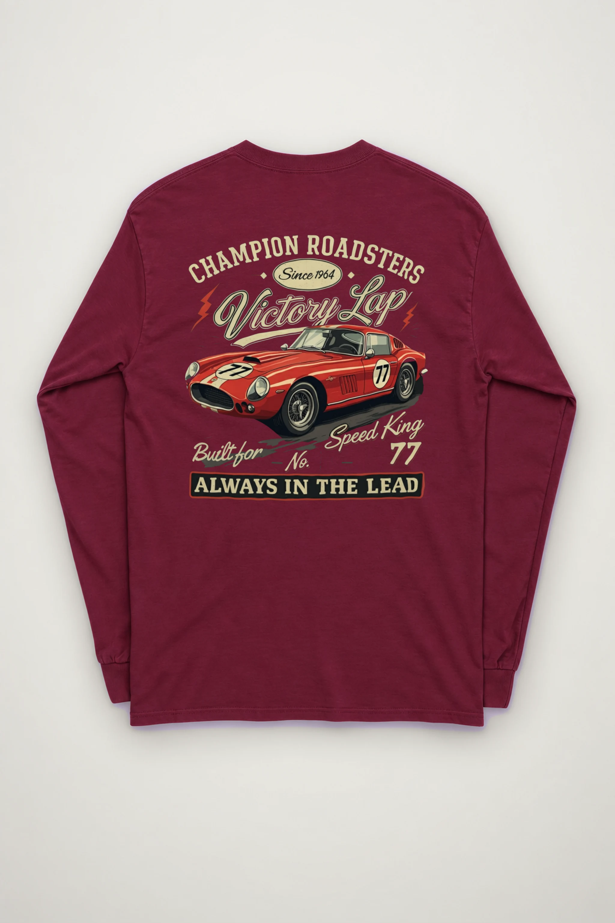 "Built For Speed" Unisex Longsleeve T-shirt
