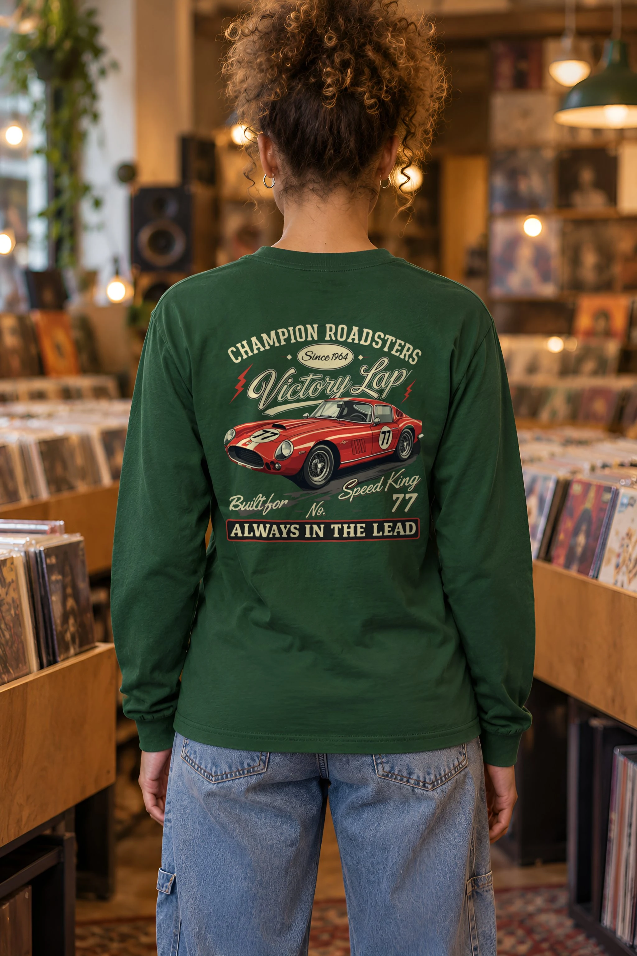 "Built For Speed" Unisex Longsleeve T-shirt