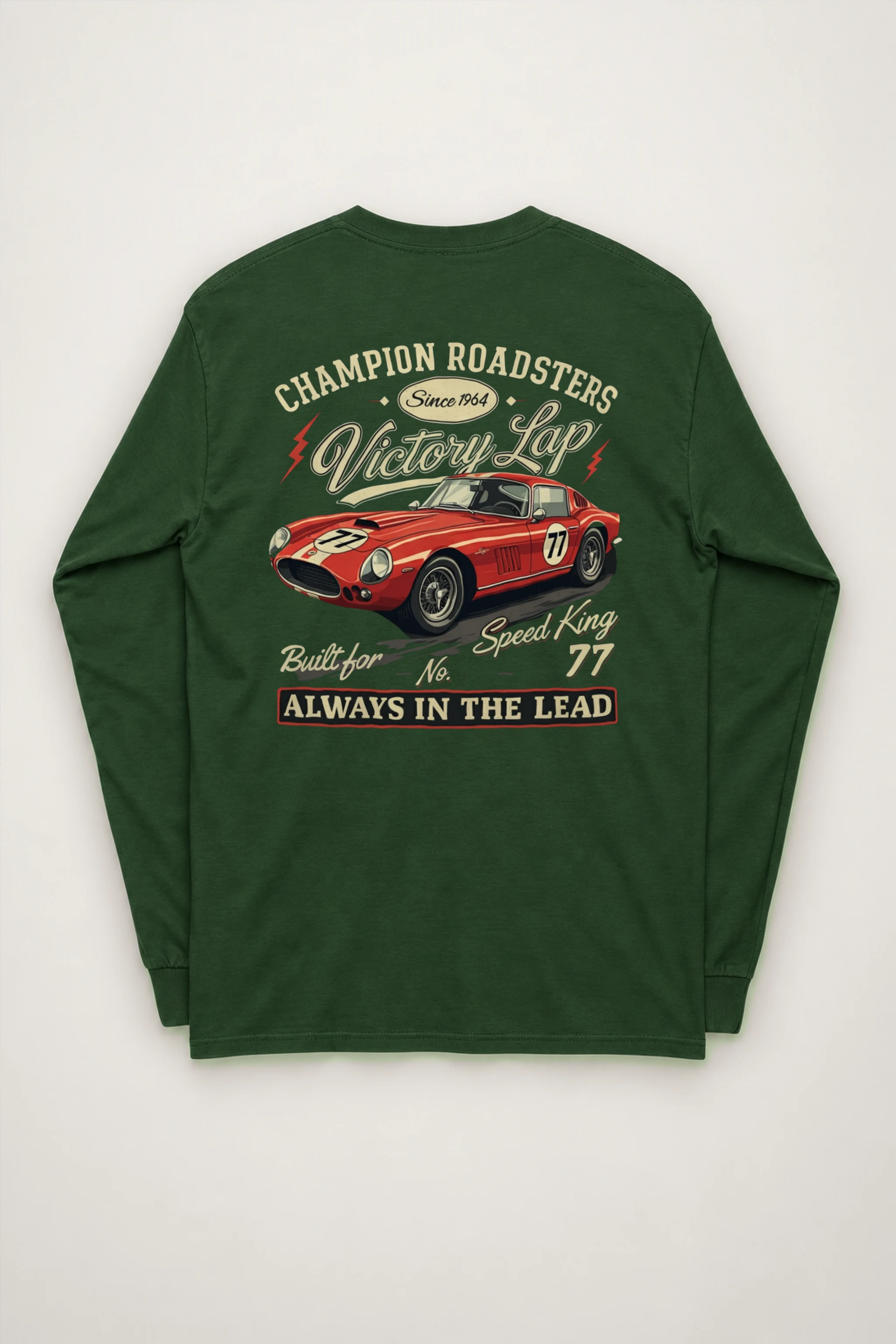 "Built For Speed" Unisex Longsleeve T-shirt