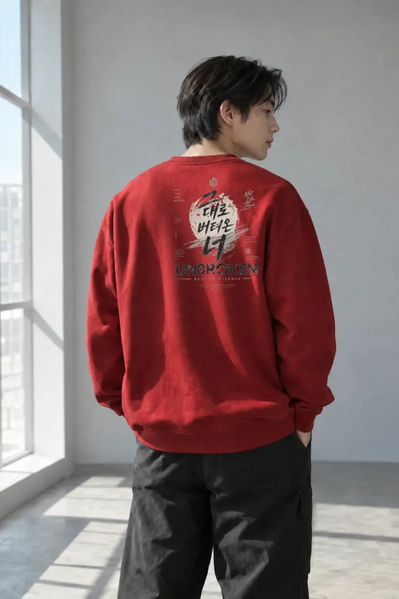 "Built In Silence" Heavy Blend Unisex Crewneck Sweatshirt | Gildan 18000