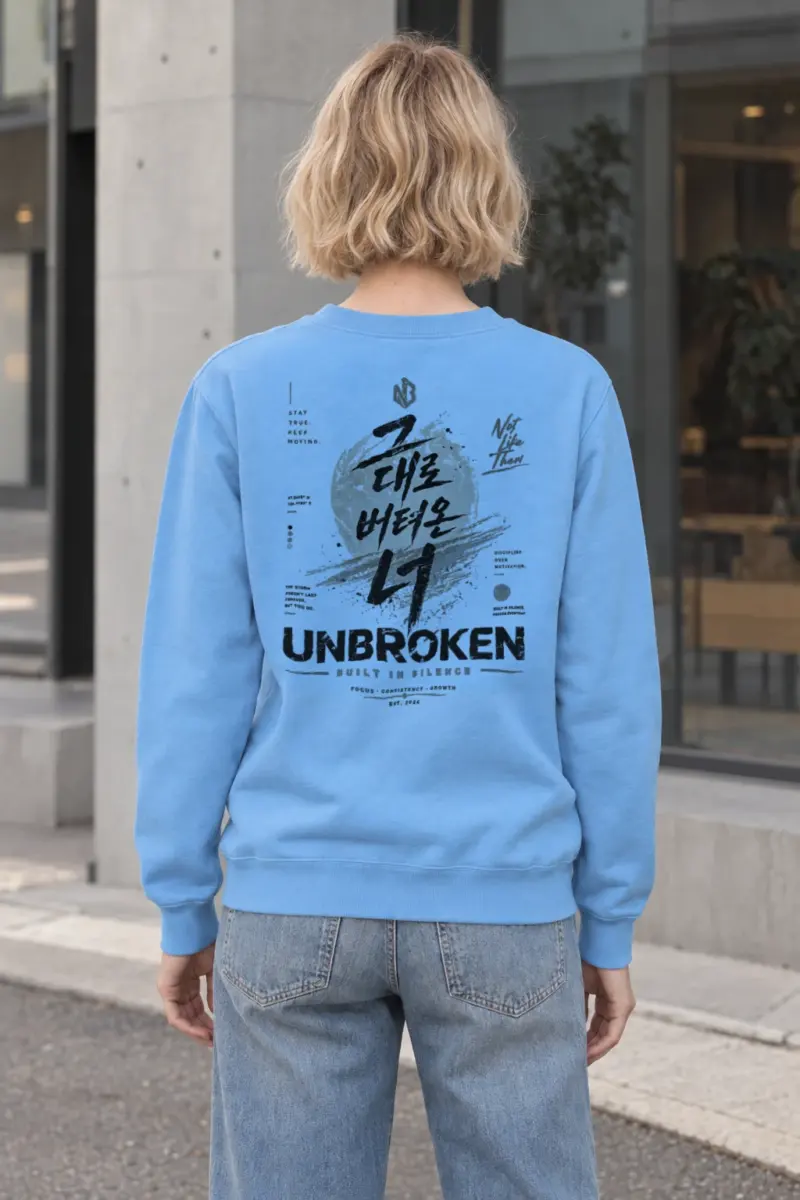 "Built In Silence" Heavy Blend Unisex Crewneck Sweatshirt