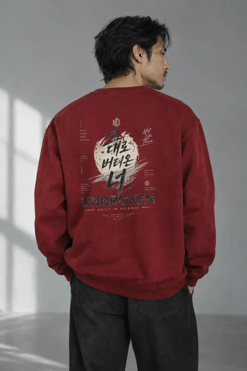 "Built In Silence" Heavy Blend Unisex Crewneck Sweatshirt | Gildan 18000