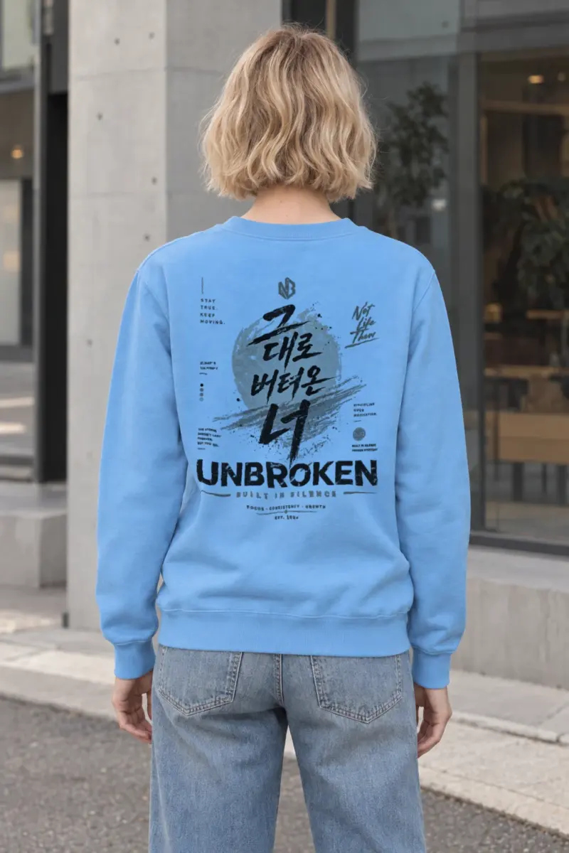 "Built In Silence" Heavy Blend Unisex Crewneck Sweatshirt