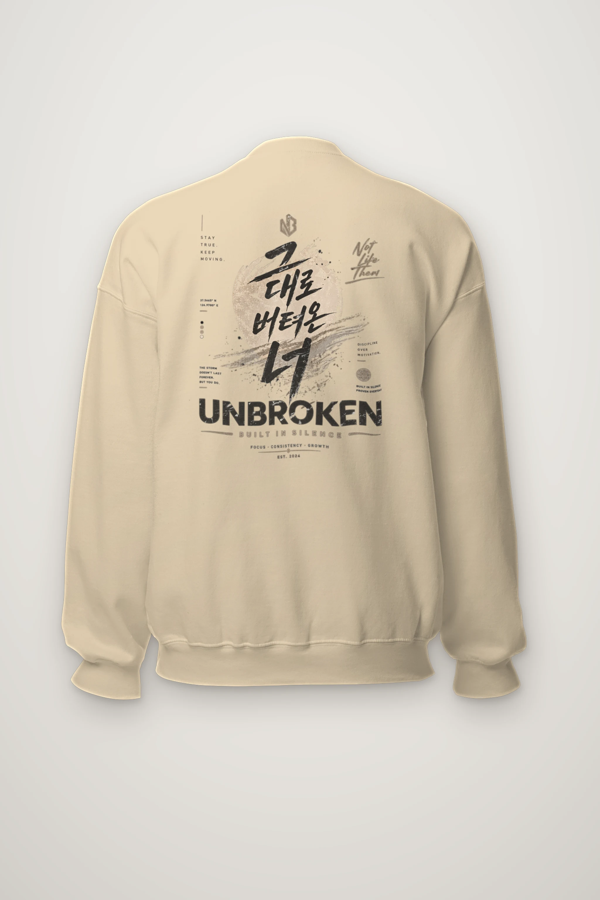 "Built In Silence" Heavy Blend Unisex Crewneck Sweatshirt