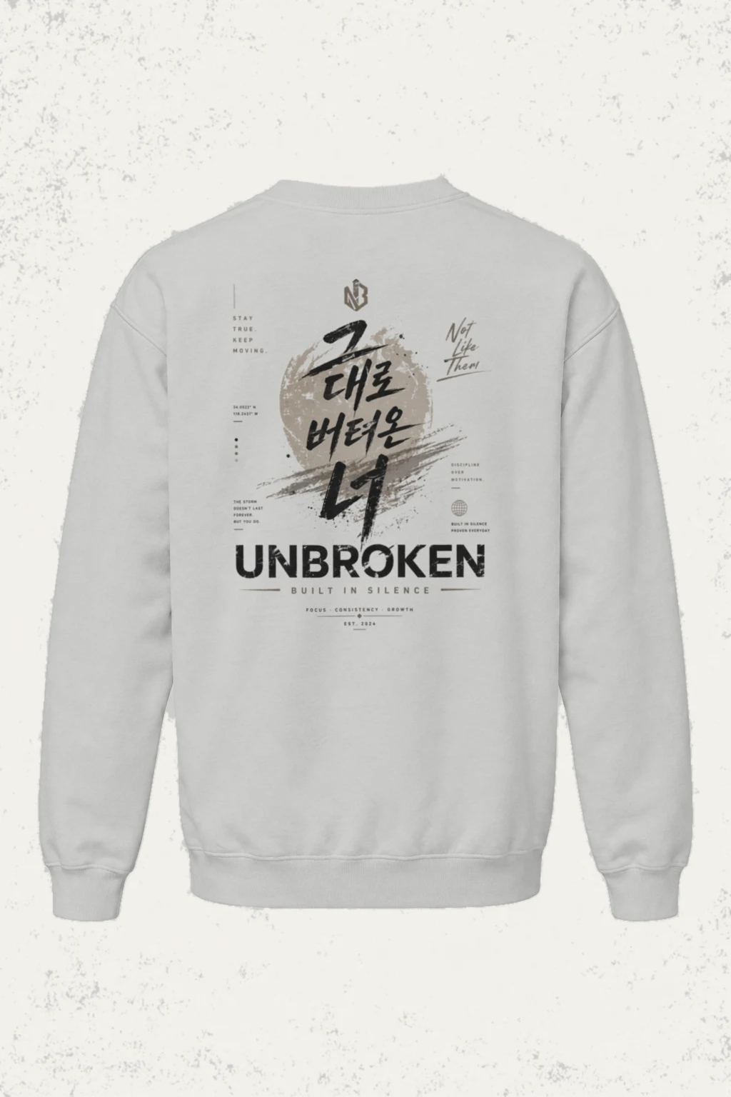 "Built In Silence" Heavy Blend Unisex Crewneck Sweatshirt | Gildan 18000