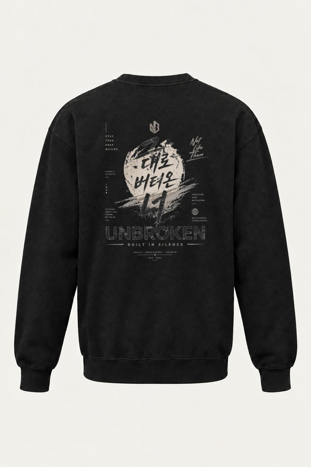 "Built In Silence" Heavy Blend Unisex Crewneck Sweatshirt | Gildan 18000