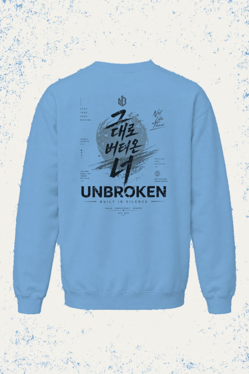 "Built In Silence" Heavy Blend Unisex Crewneck Sweatshirt | Gildan 18000