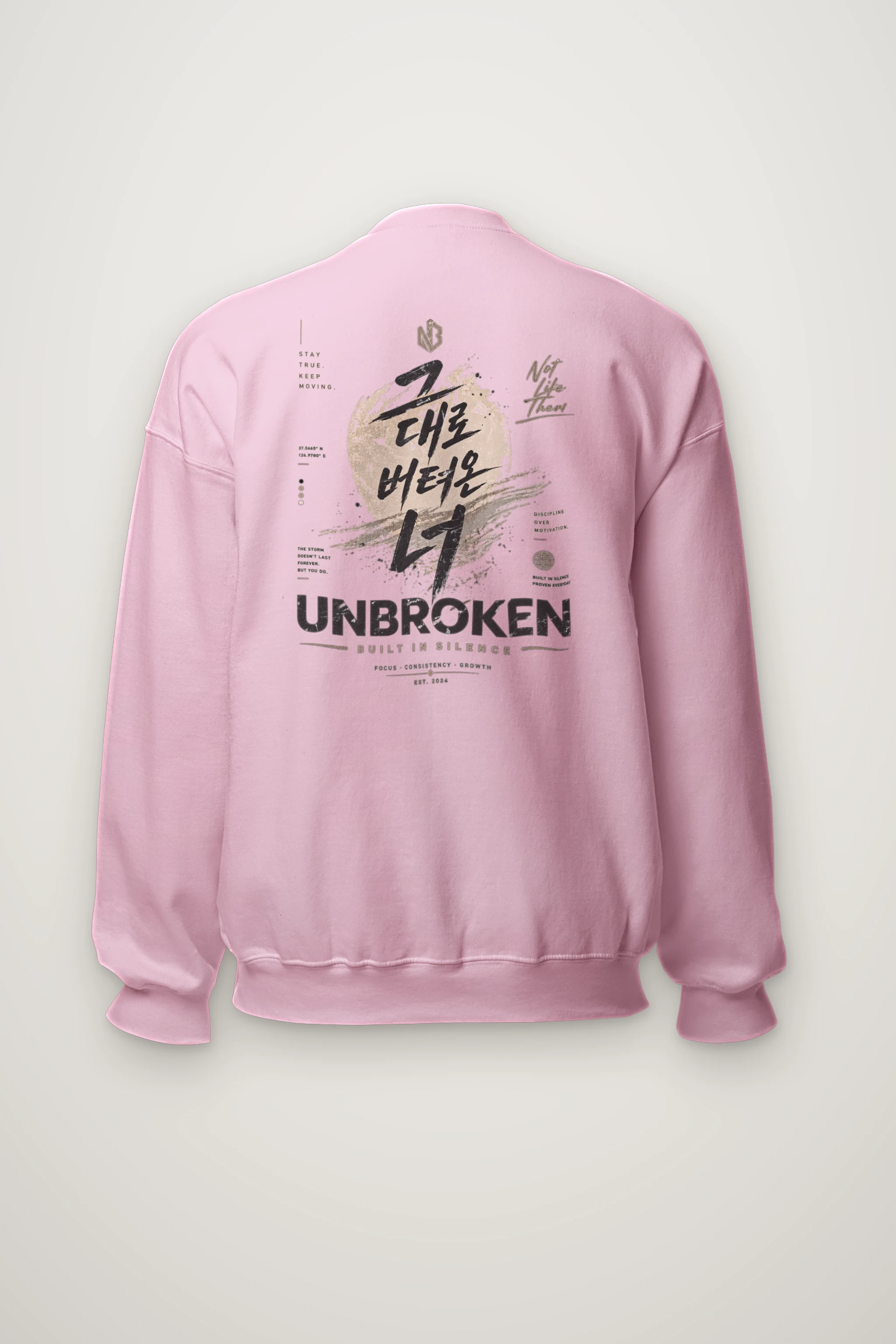 "Built In Silence" Heavy Blend Unisex Crewneck Sweatshirt