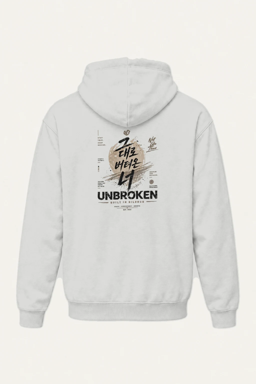 "Built In Silence" Heavy Blend Unisex Pullover Hoodie | Gildan 18500