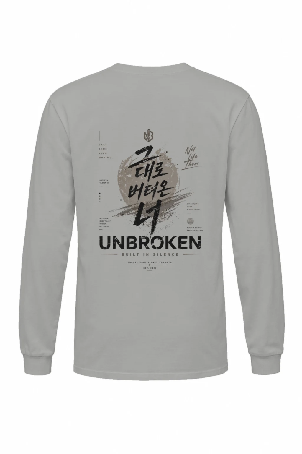 "Built In Silence" Unisex Longsleeve T-shirt | Gildan 2400
