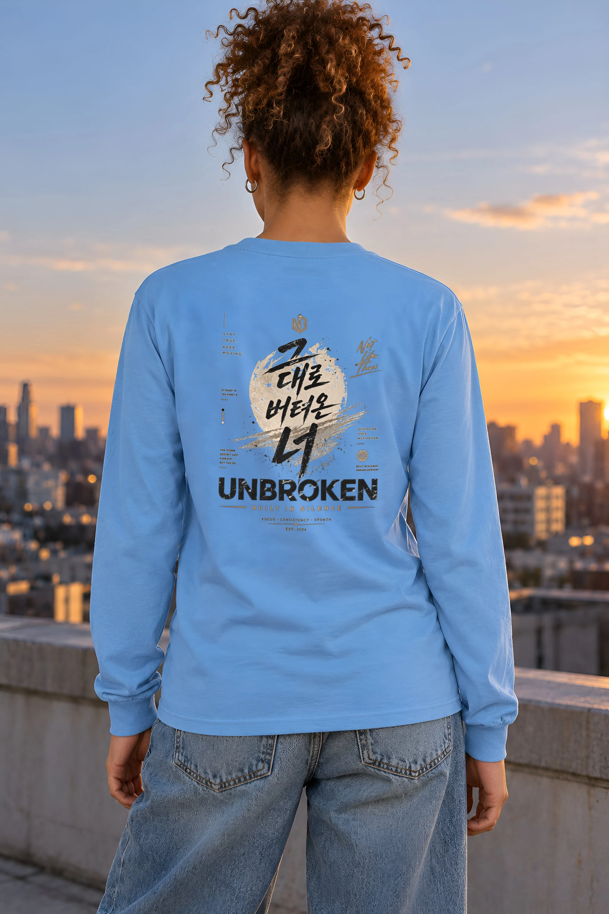 "Built In Silence" Unisex Longsleeve T-shirt