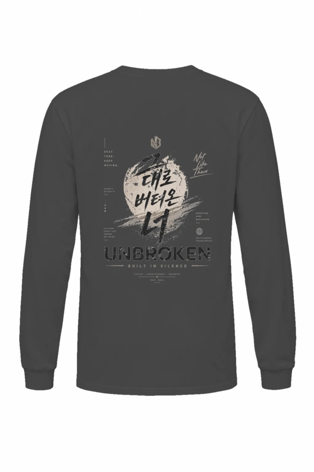 "Built In Silence" Unisex Longsleeve T-shirt | Gildan 2400