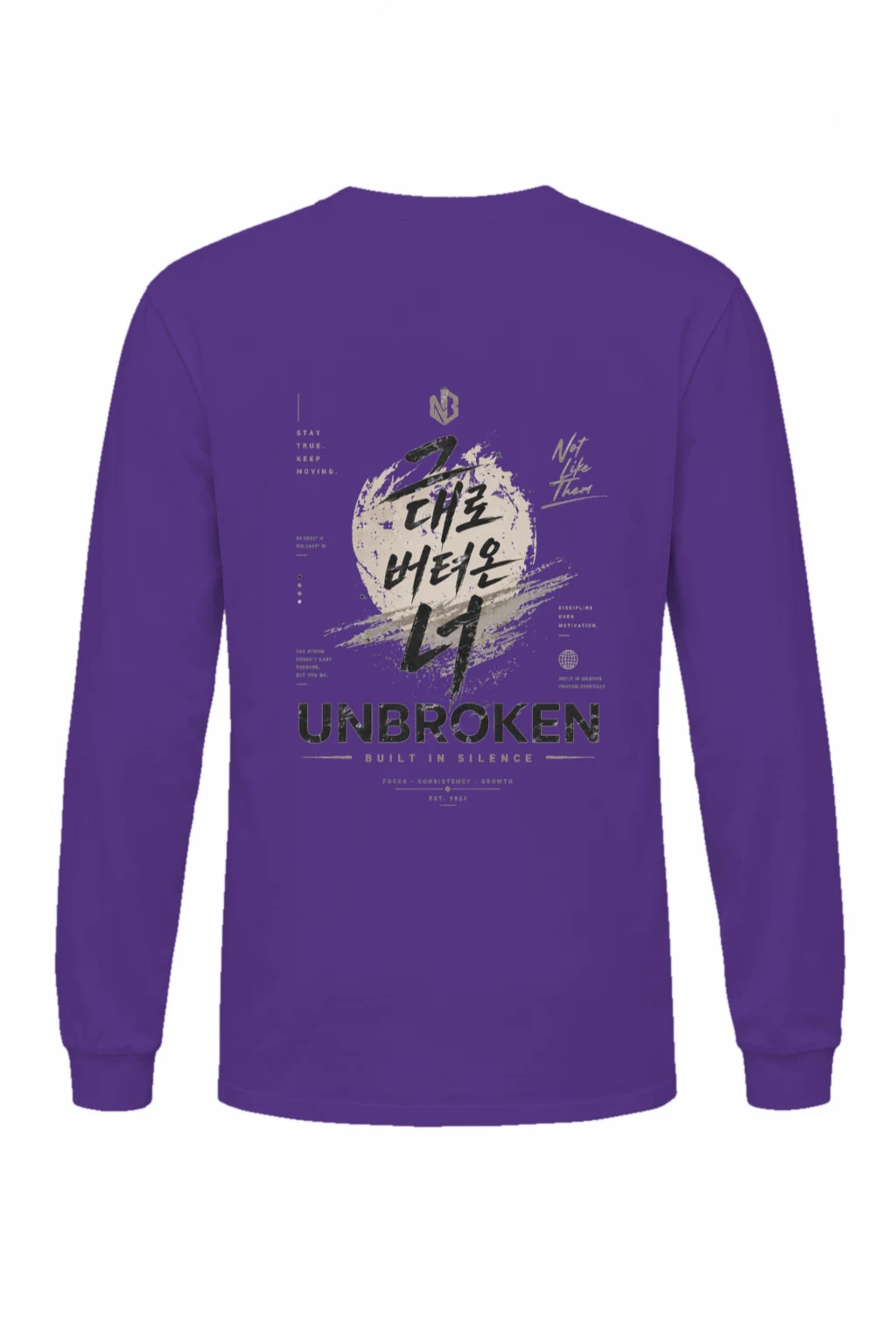 "Built In Silence" Unisex Longsleeve T-shirt | Gildan 2400