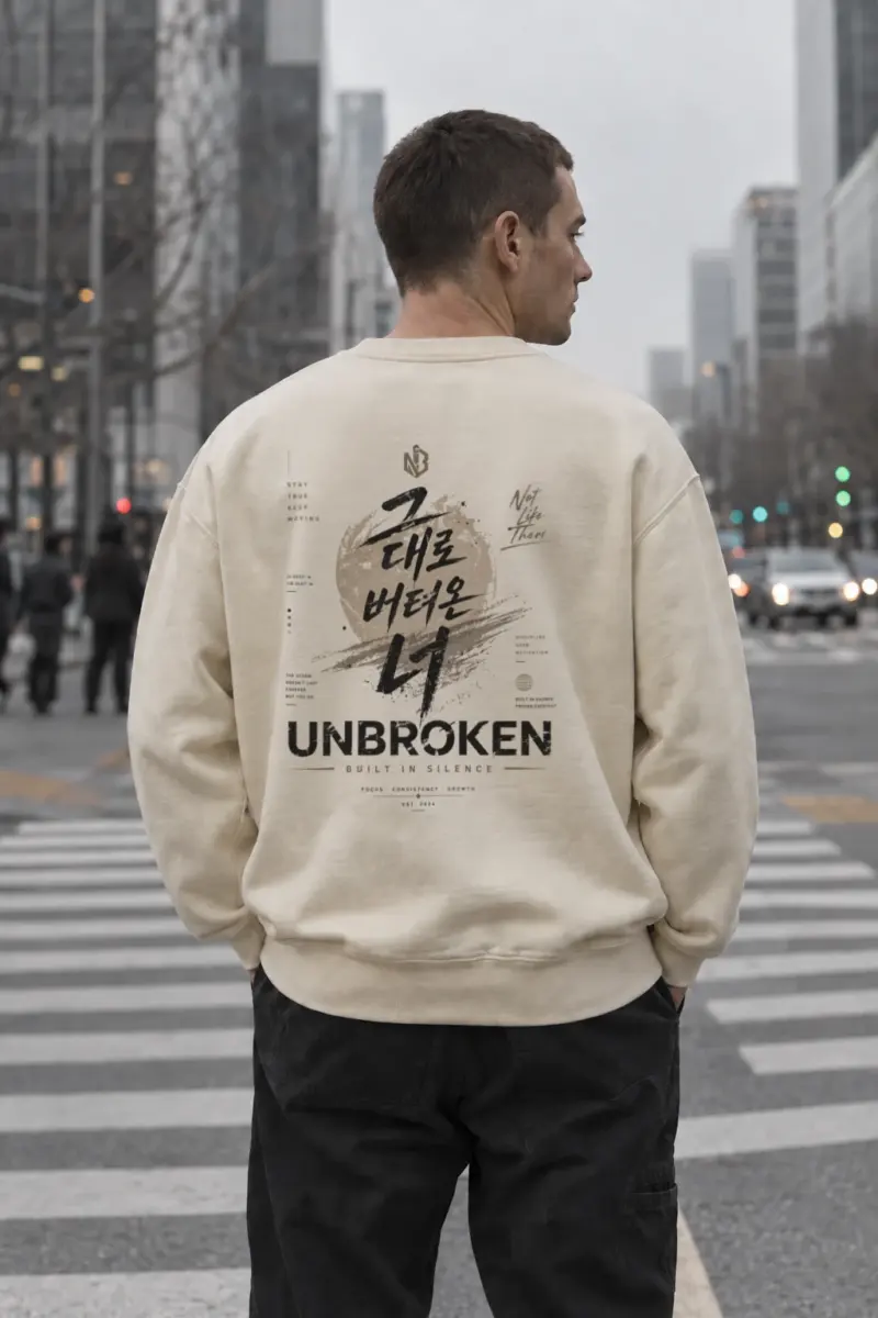 "Built In Silence" Unisex Sponge Fleece Crewneck Sweatshirt | Bella + Canvas 3901