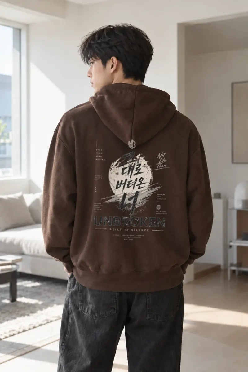 "Built On Silence" Heavy Blend Unisex Pullover Hoodie | Gildan 18500