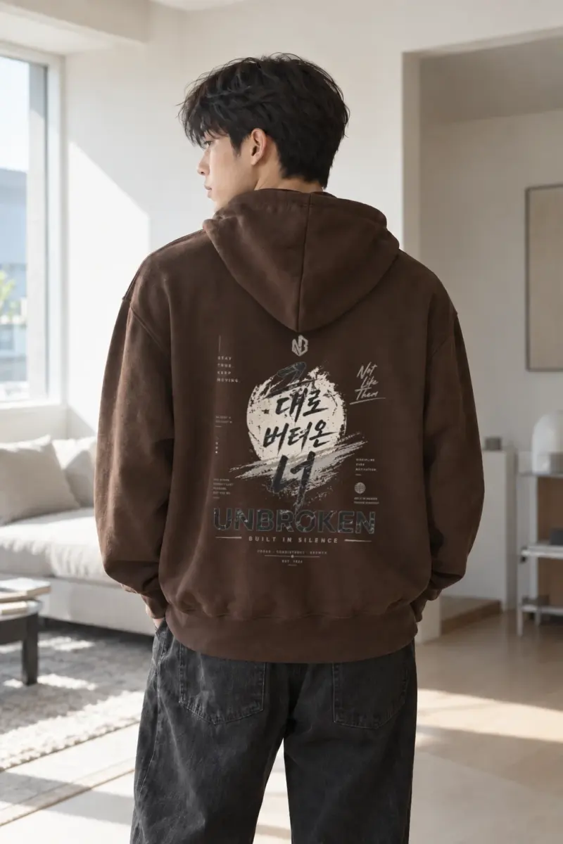 "Built On Silence" Heavy Blend Unisex Pullover Hoodie | Gildan 18500