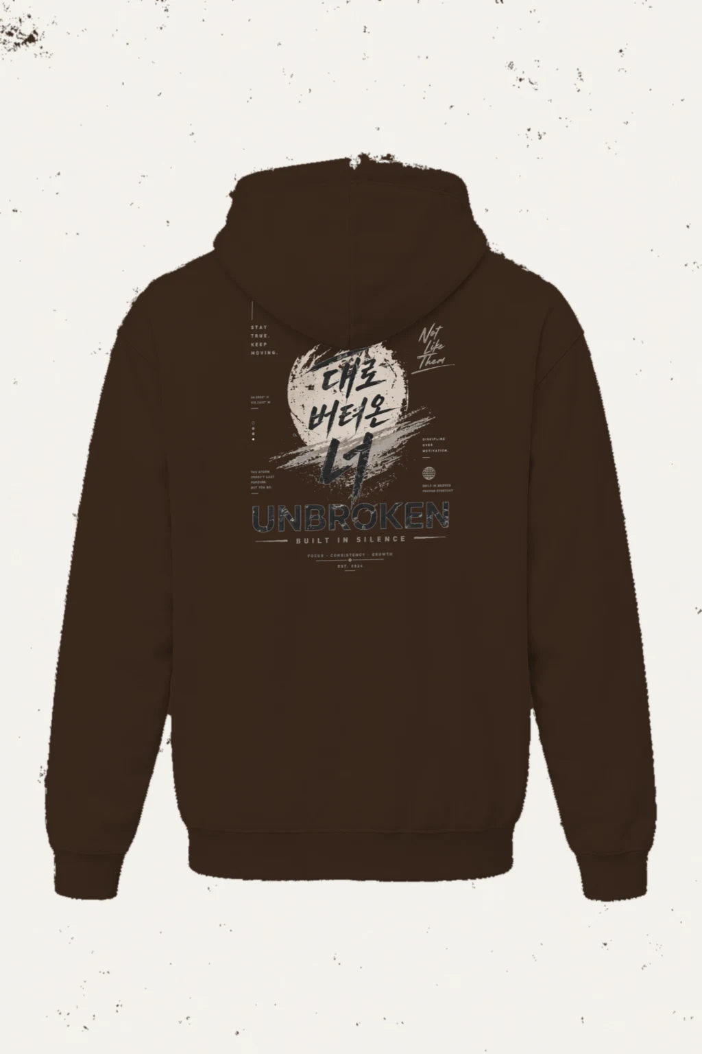 "Built On Silence" Heavy Blend Unisex Pullover Hoodie | Gildan 18500