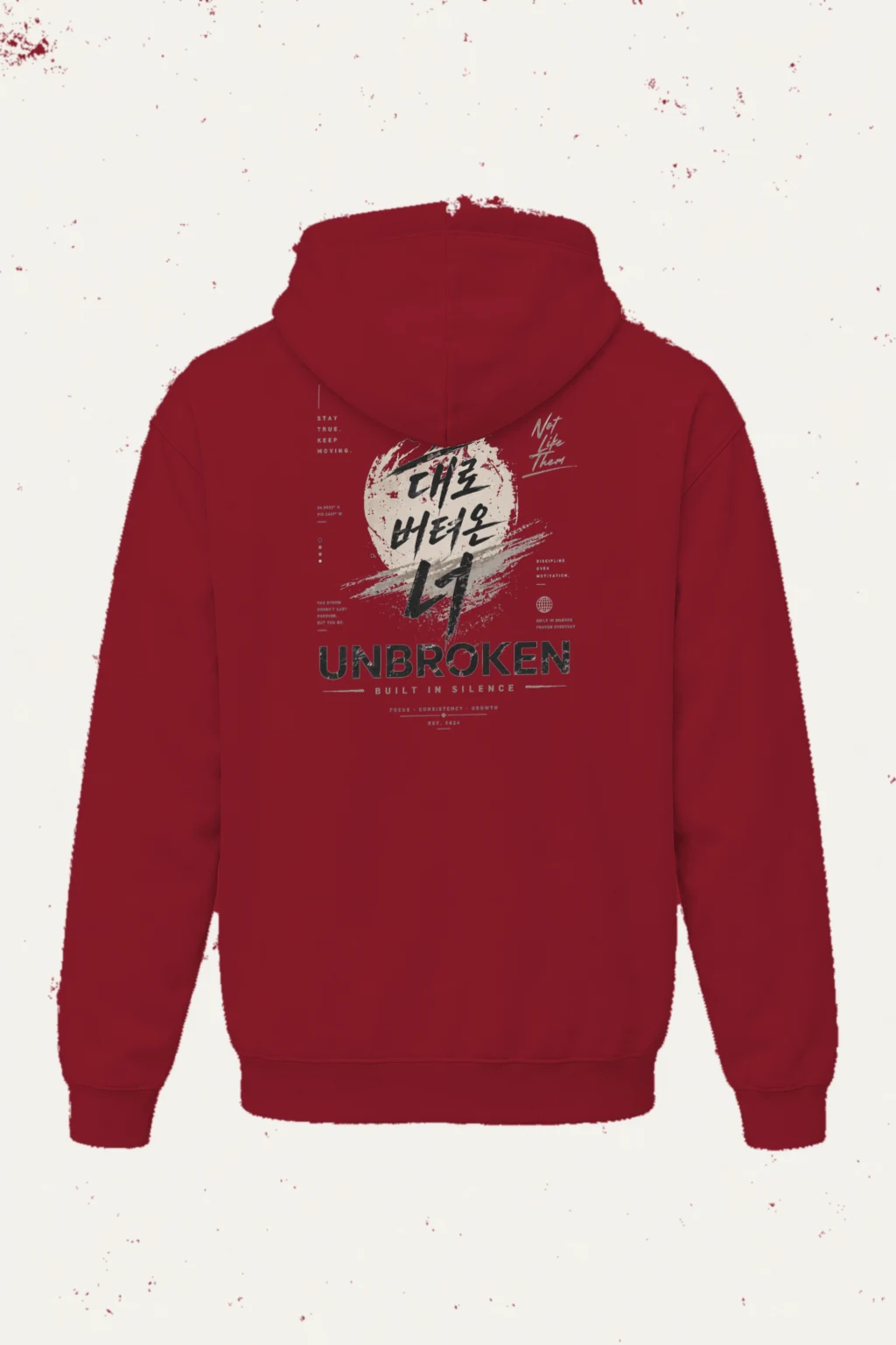 "Built On Silence" Heavy Blend Unisex Pullover Hoodie | Gildan 18500