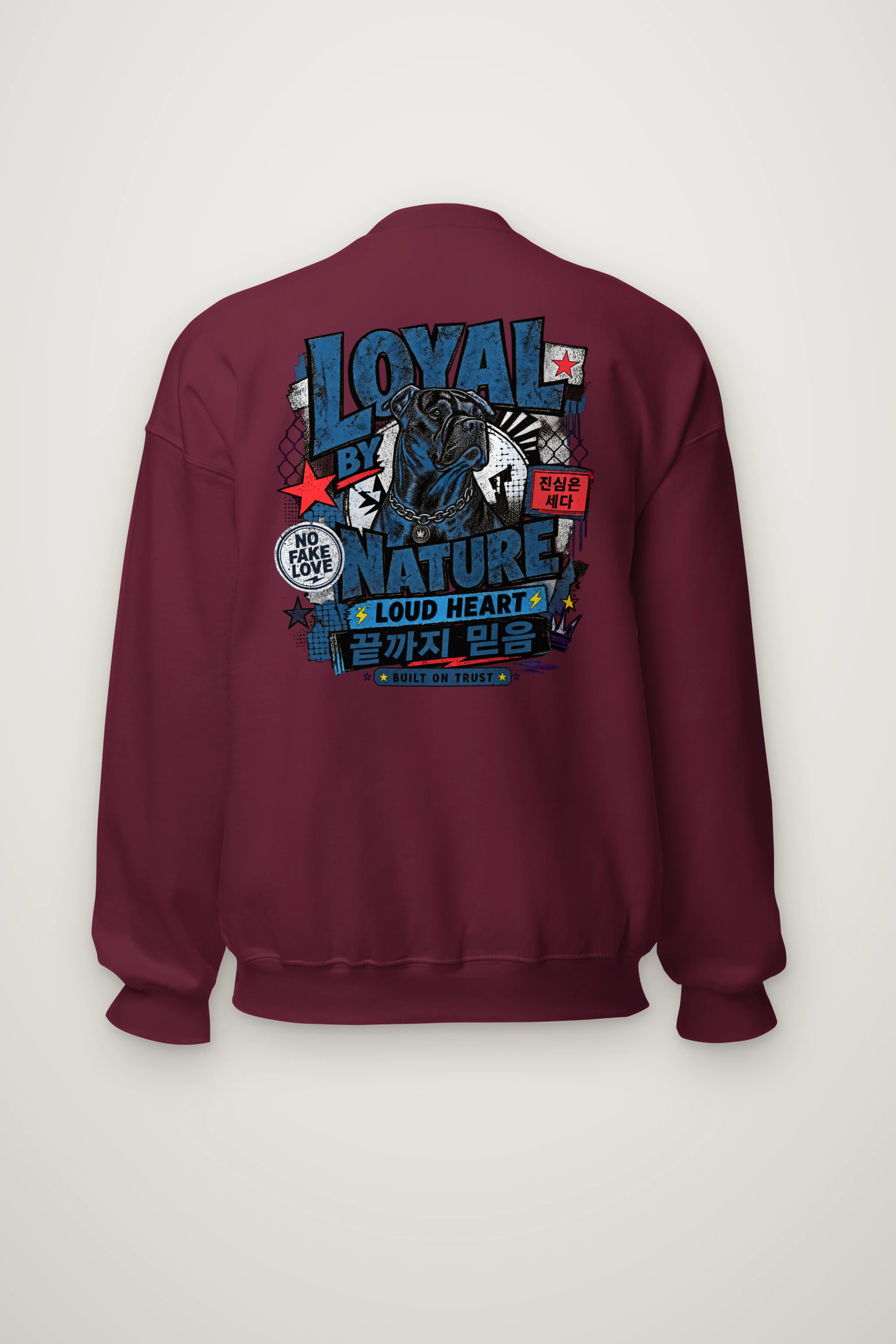 "Built On Trust" Heavy Blend Unisex Crewneck Sweatshirt