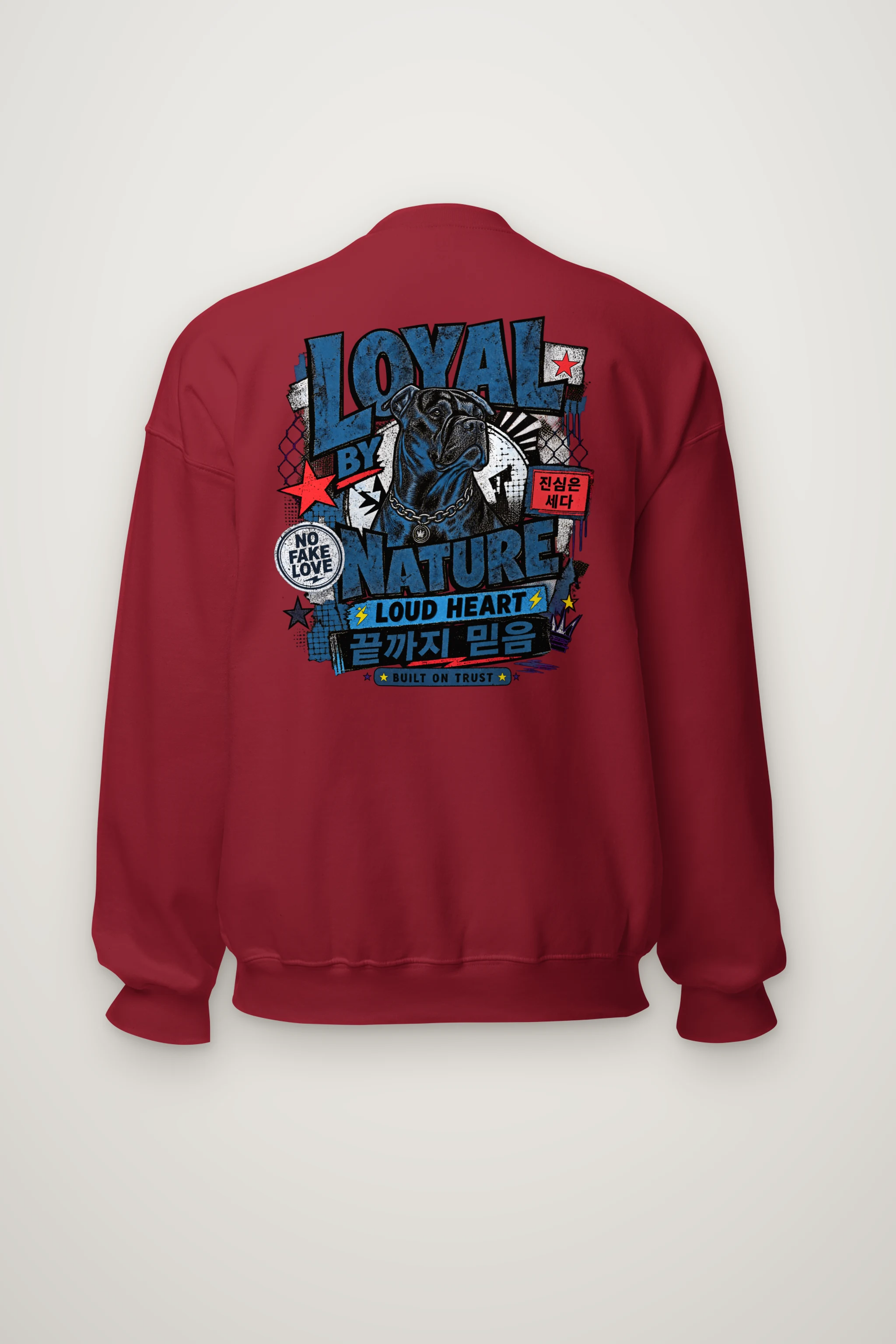 "Built On Trust" Heavy Blend Unisex Crewneck Sweatshirt