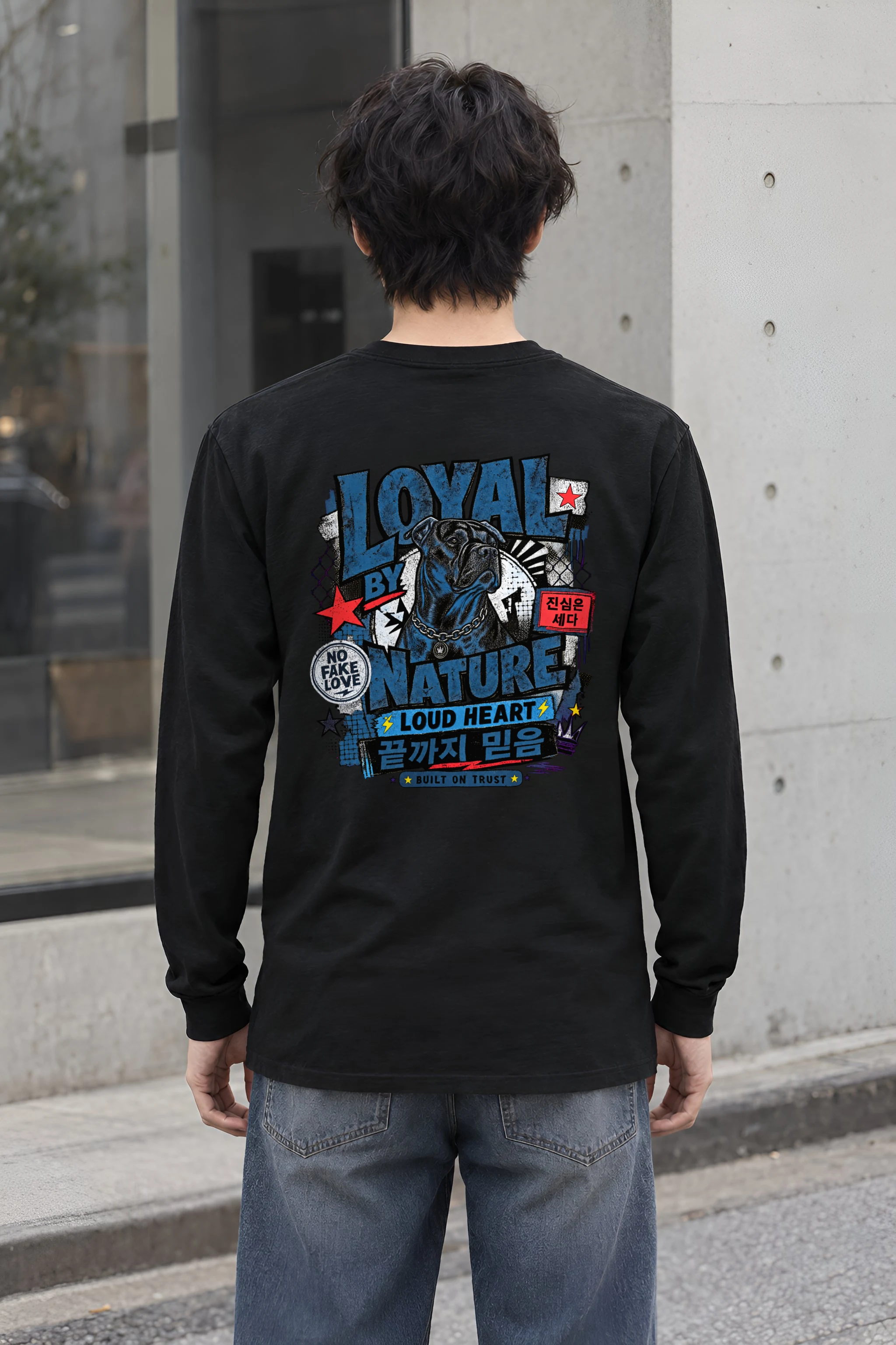 "Built On Trust" Unisex Longsleeve T-shirt