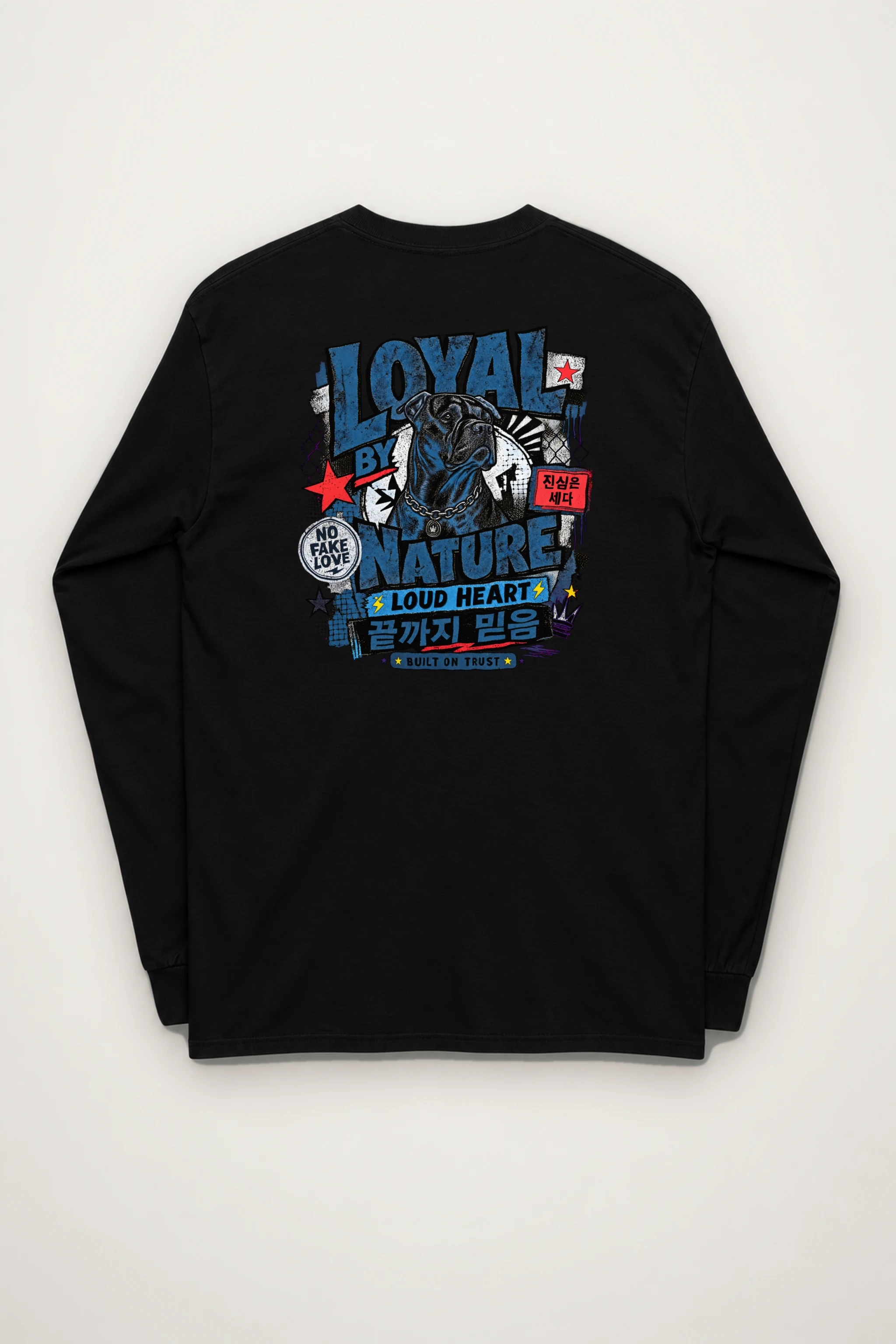"Built On Trust" Unisex Longsleeve T-shirt