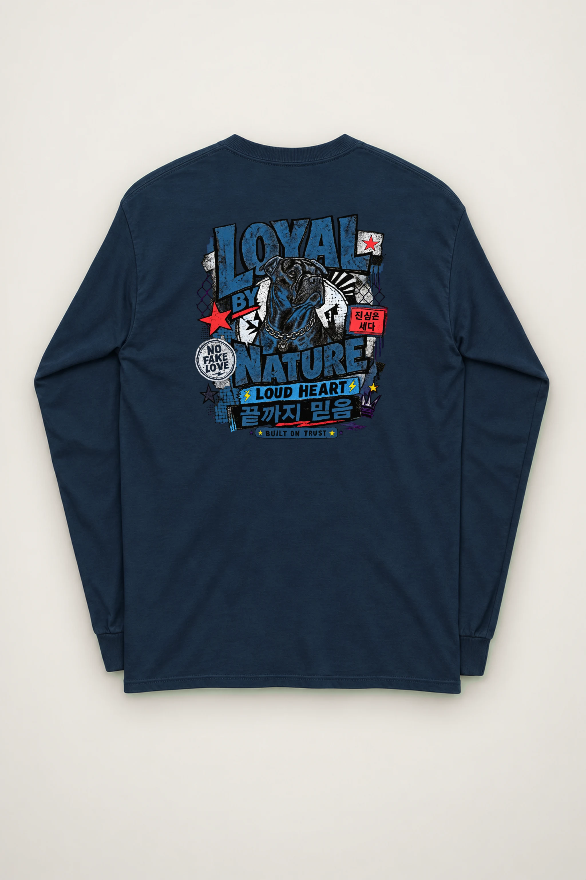"Built On Trust" Unisex Longsleeve T-shirt