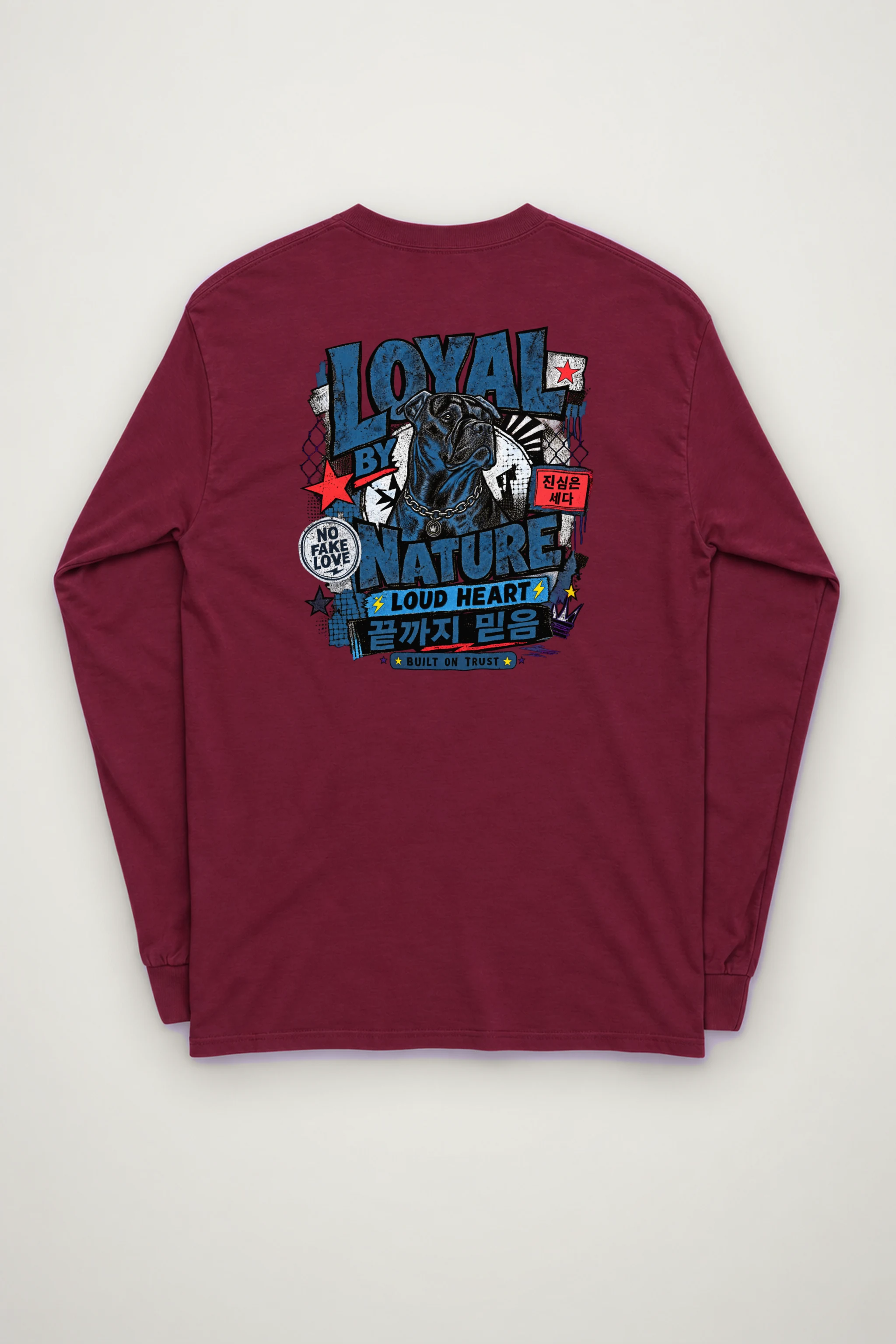 "Built On Trust" Unisex Longsleeve T-shirt