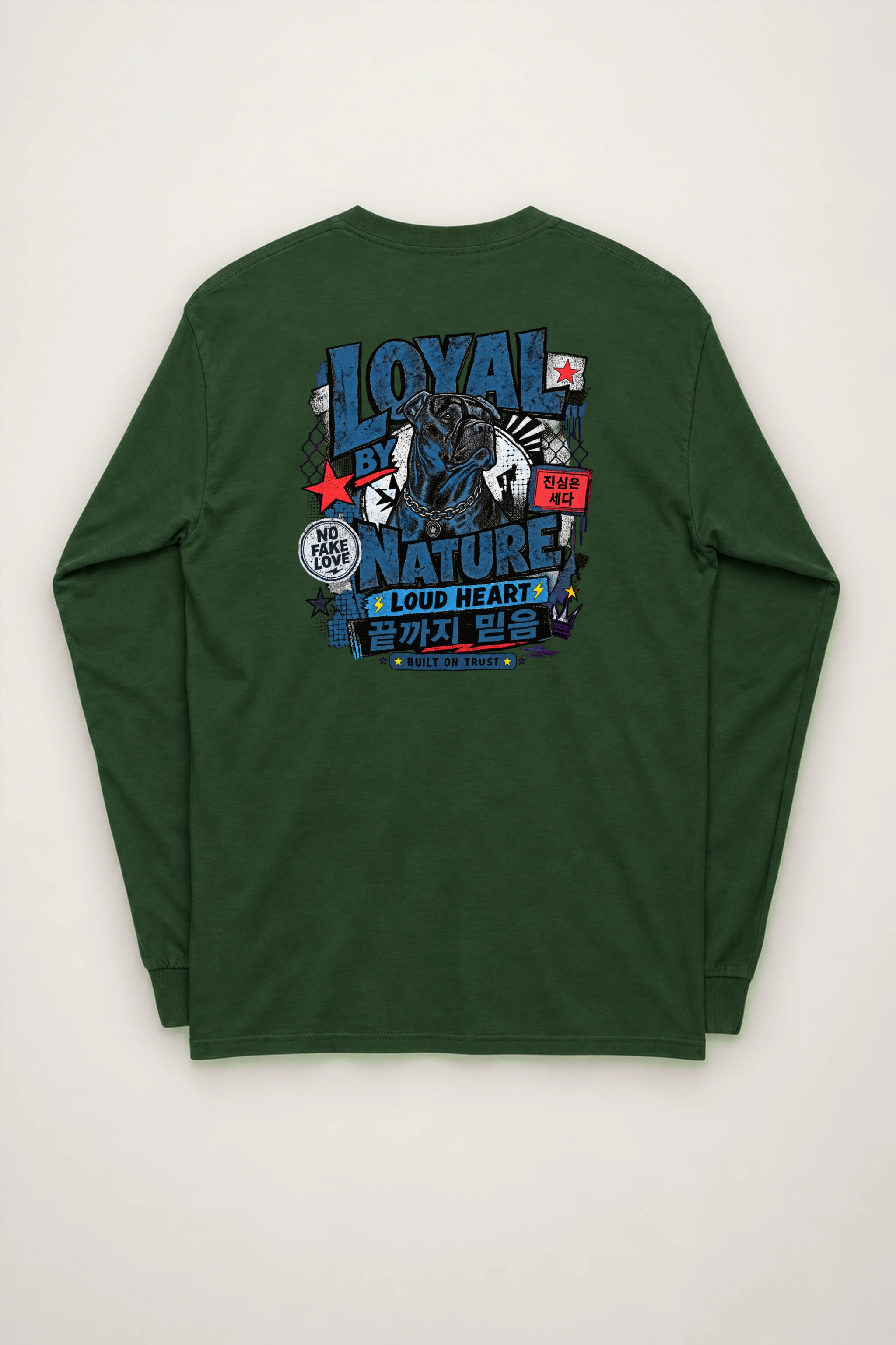 "Built On Trust" Unisex Longsleeve T-shirt
