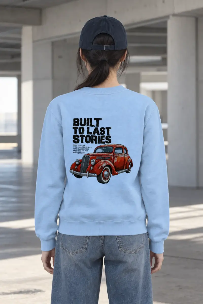 "Built To Last Stories" Heavy Blend Unisex Crewneck Sweatshirt