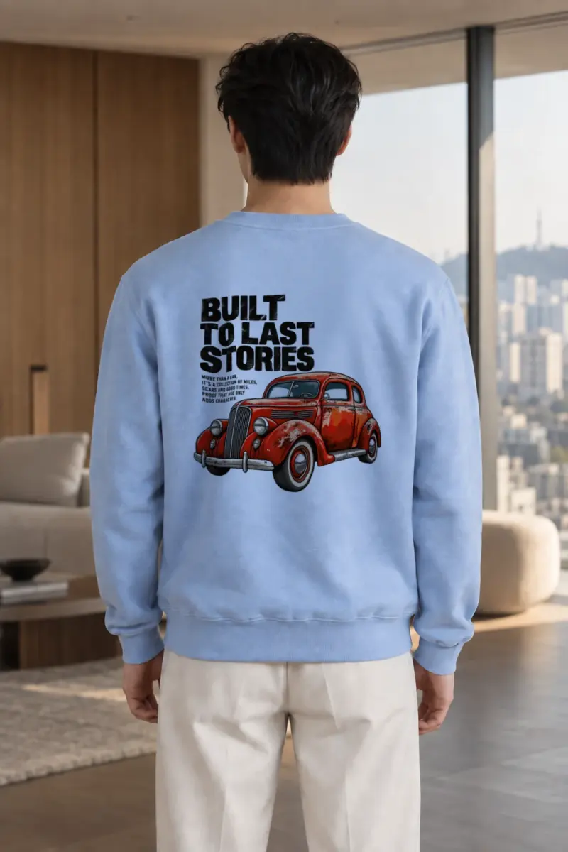 “Built To Last Stories” Heavy Blend Unisex Crewneck Sweatshirt | Gildan 18000