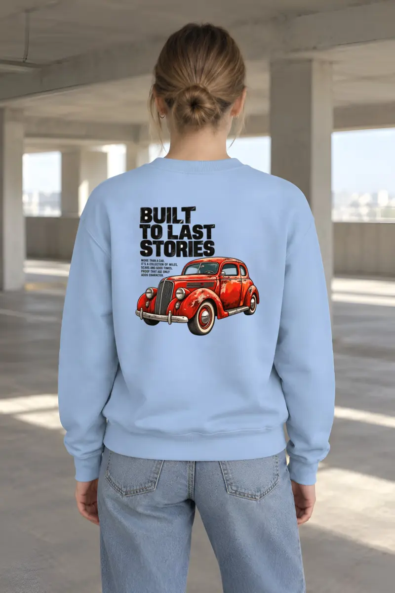 "Built To Last Stories" Heavy Blend Unisex Crewneck Sweatshirt