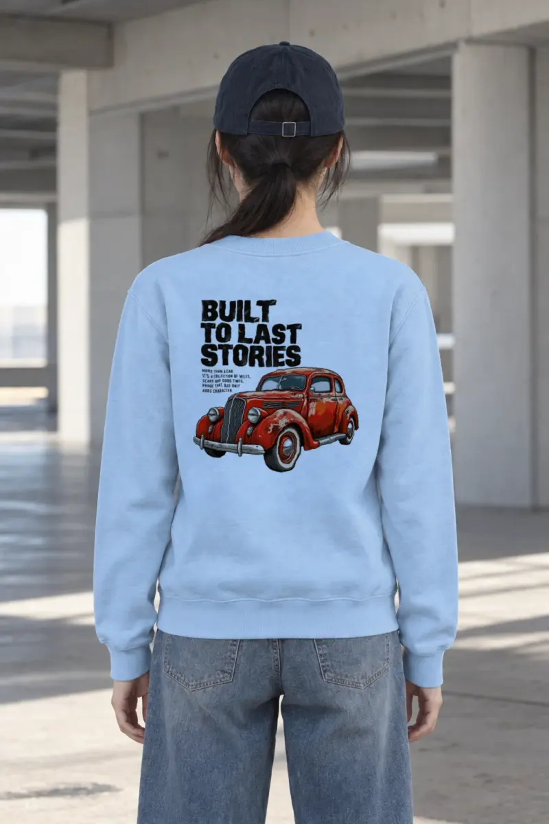 "Built To Last Stories" Heavy Blend Unisex Crewneck Sweatshirt