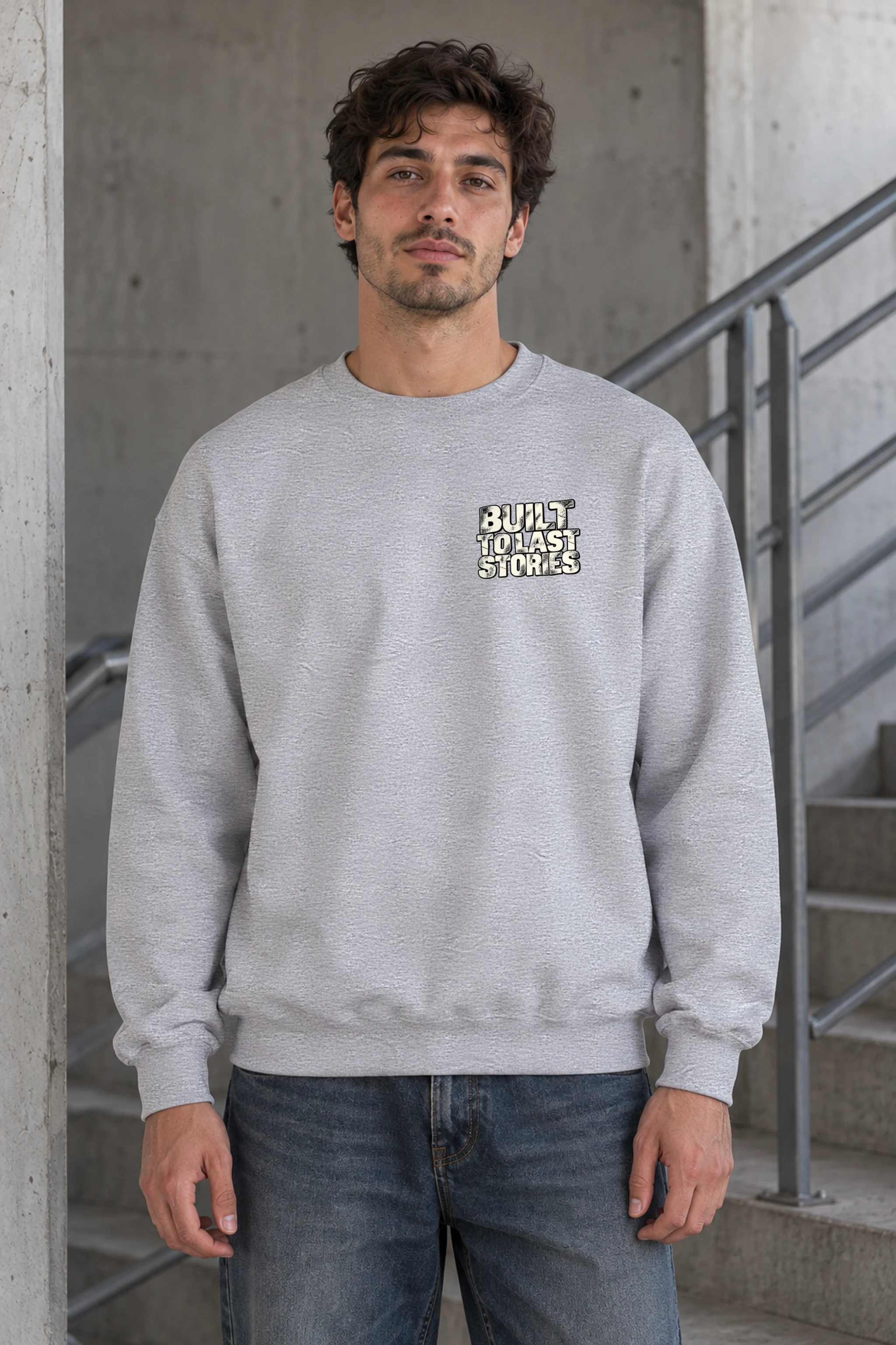 "Built To Last Stories" 1 Crewneck Sweatshirt