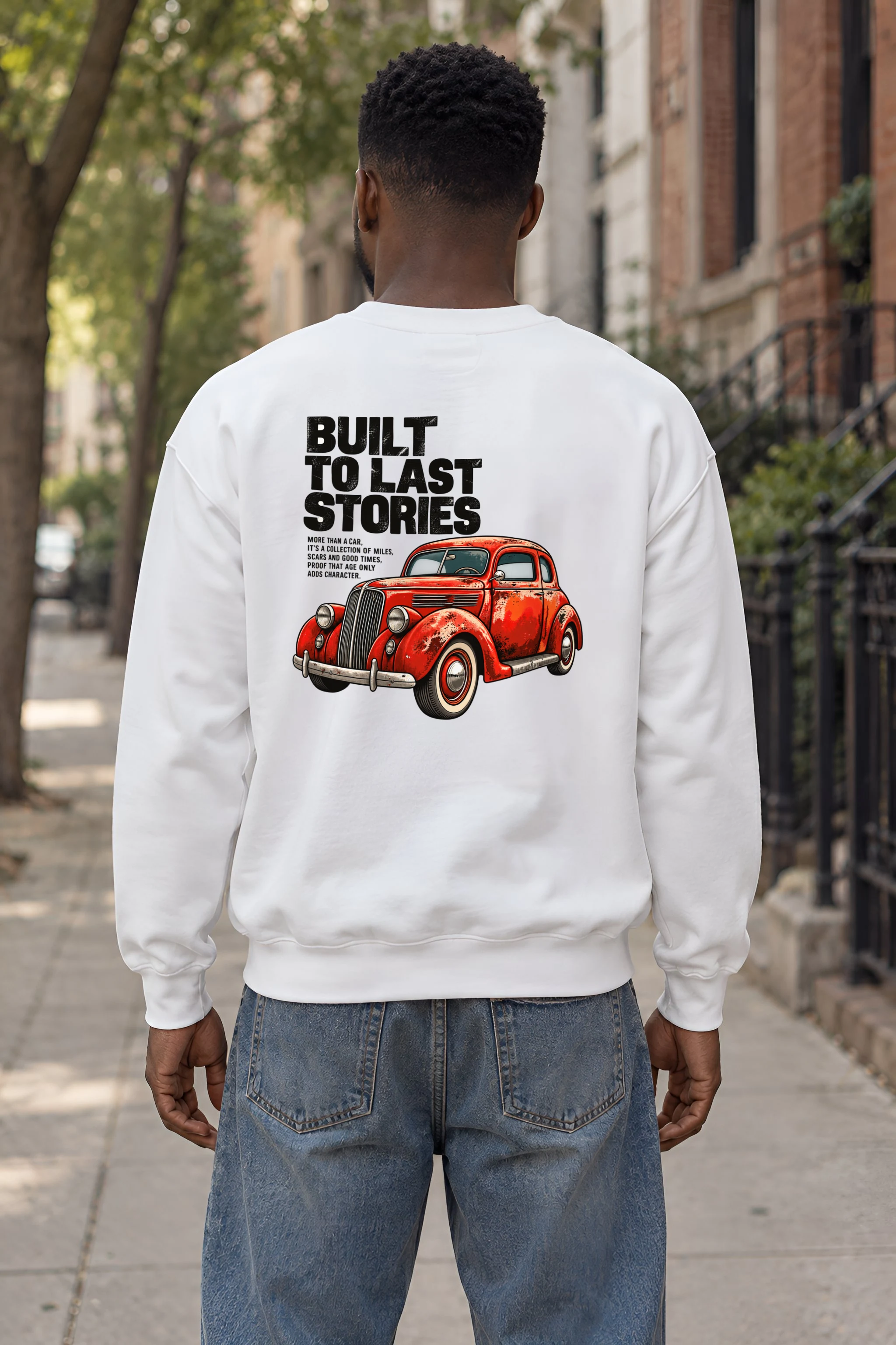 "Built To Last Stories" 1 Crewneck Sweatshirt