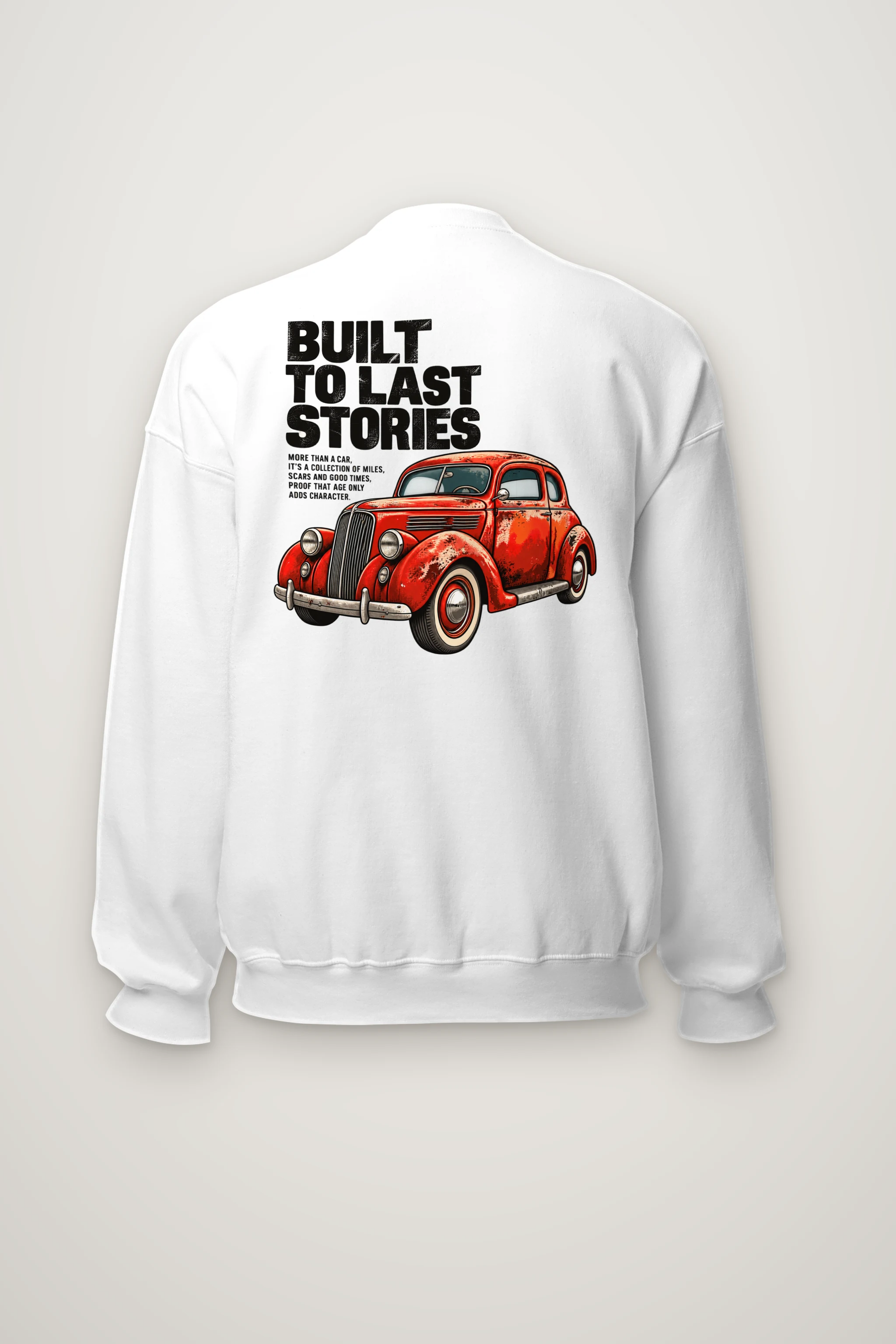"Built To Last Stories" Heavy Blend Unisex Crewneck Sweatshirt