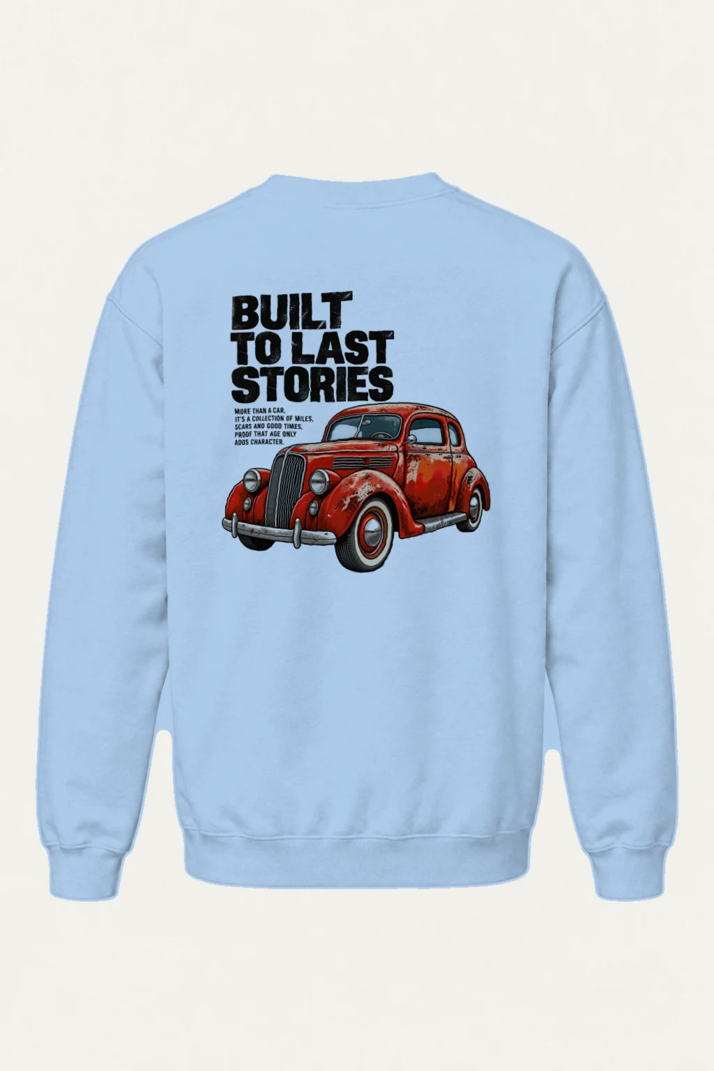 "Built To Last Stories" Heavy Blend Unisex Crewneck Sweatshirt | Gildan 18000
