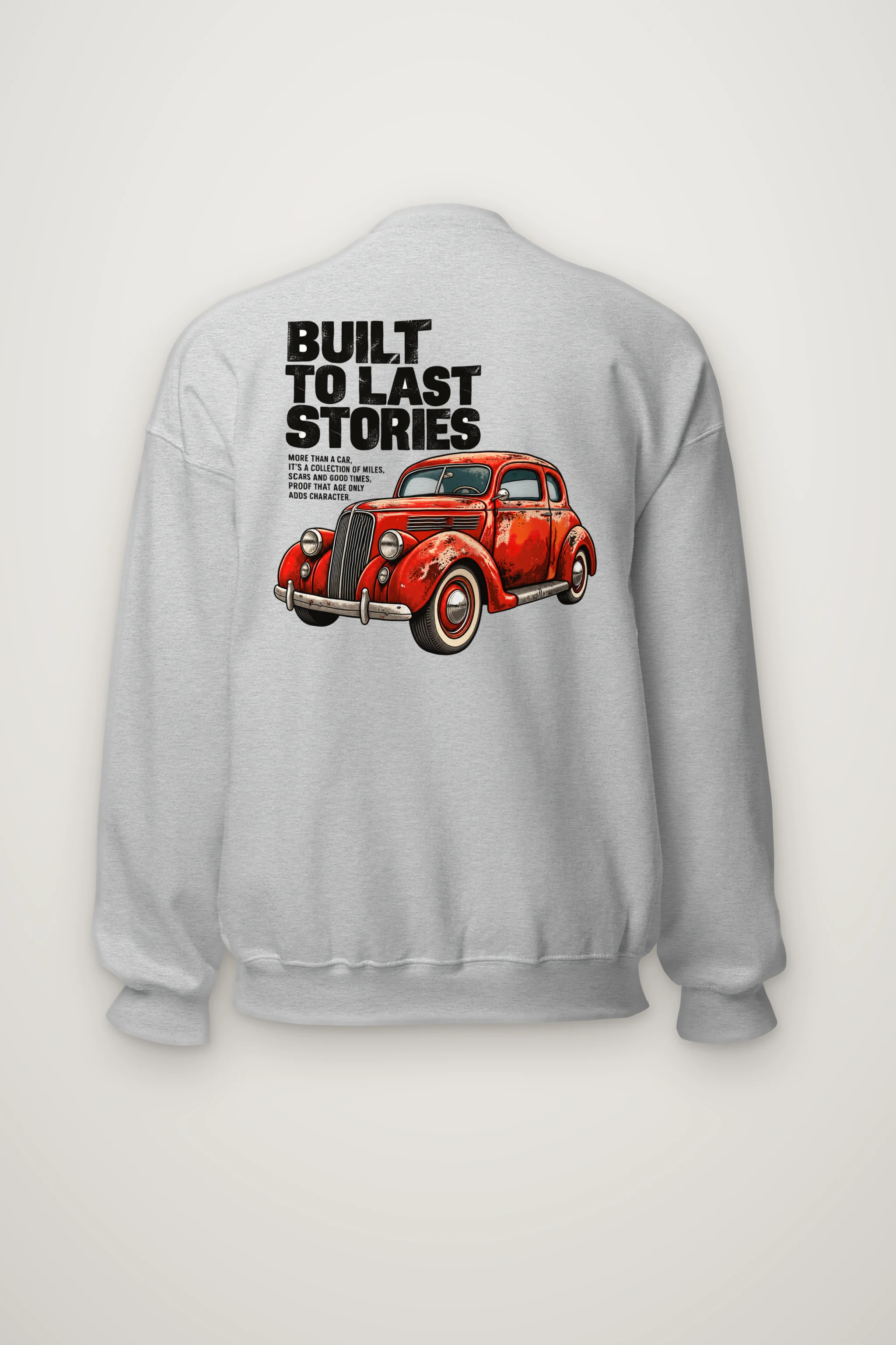 "Built To Last Stories" Heavy Blend Unisex Crewneck Sweatshirt