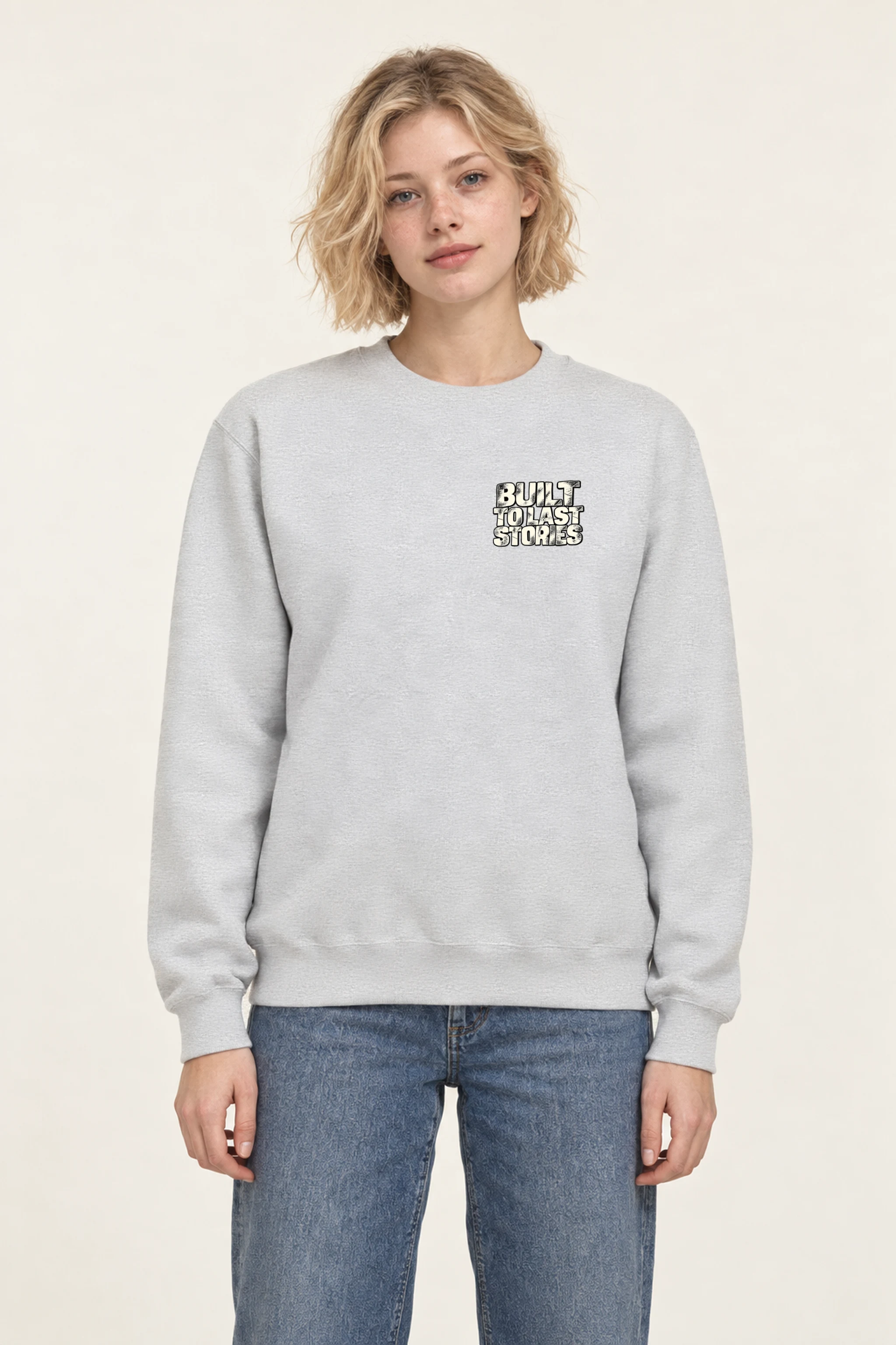 "Built To Last Stories" 1 Crewneck Sweatshirt