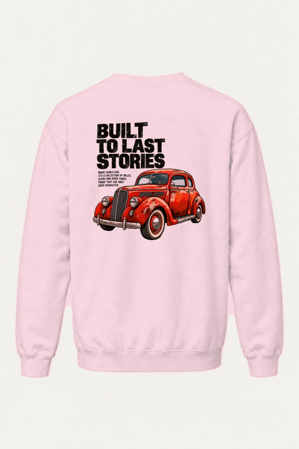 "Built To Last Stories" Heavy Blend Unisex Crewneck Sweatshirt | Gildan 18000
