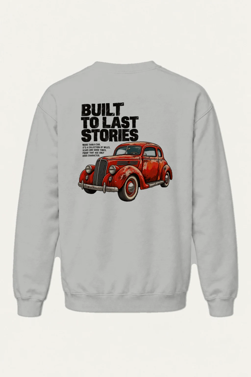 "Built To Last Stories" Heavy Blend Unisex Crewneck Sweatshirt | Gildan 18000