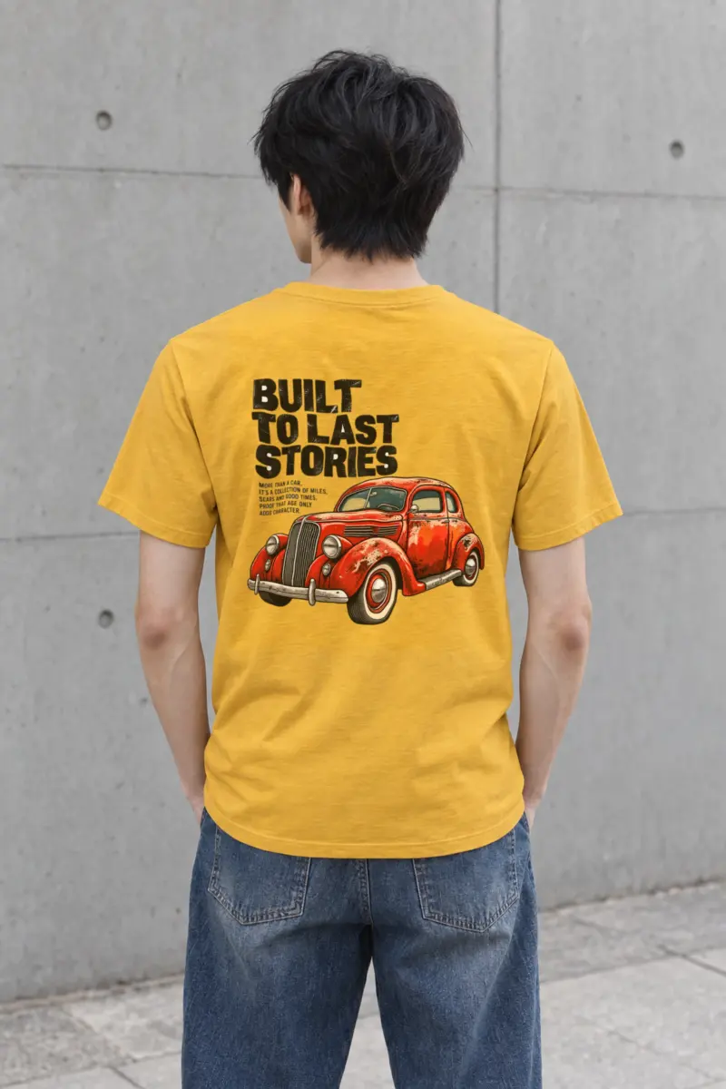 "Built To Last Stories" Heavyweight Unisex Crewneck T-shirt