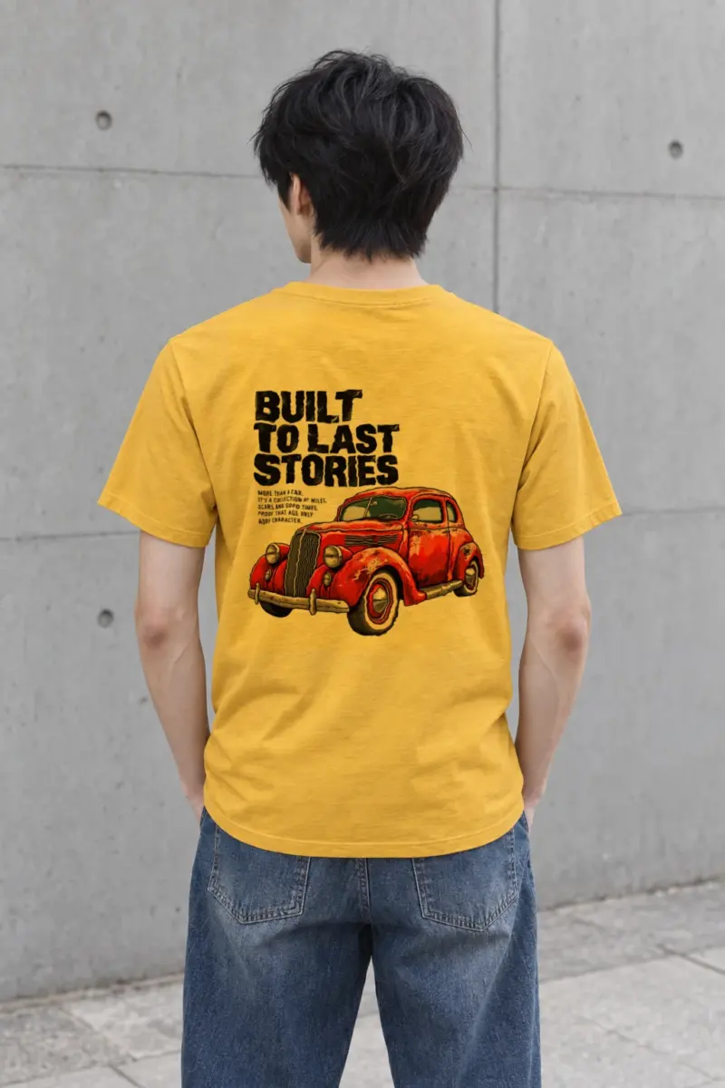 "Built To Last Stories" Heavyweight Unisex Crewneck T-shirt