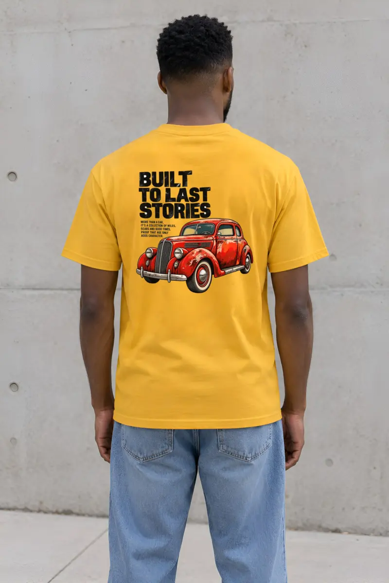 "Built To Last Stories" Heavyweight Unisex Crewneck T-shirt