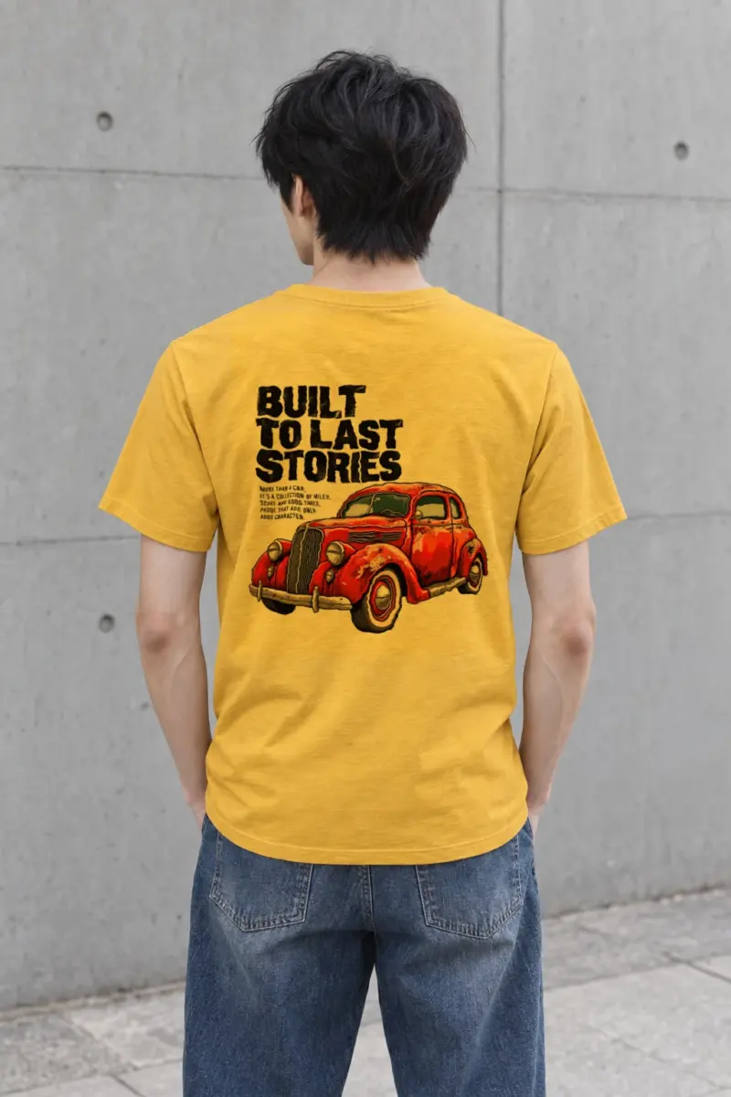 "Built To Last Stories" Heavyweight Unisex Crewneck T-shirt