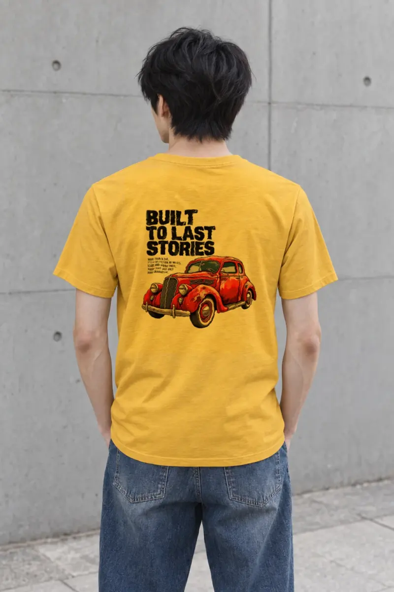 "Built To Last Stories" Heavyweight Unisex Crewneck T-shirt